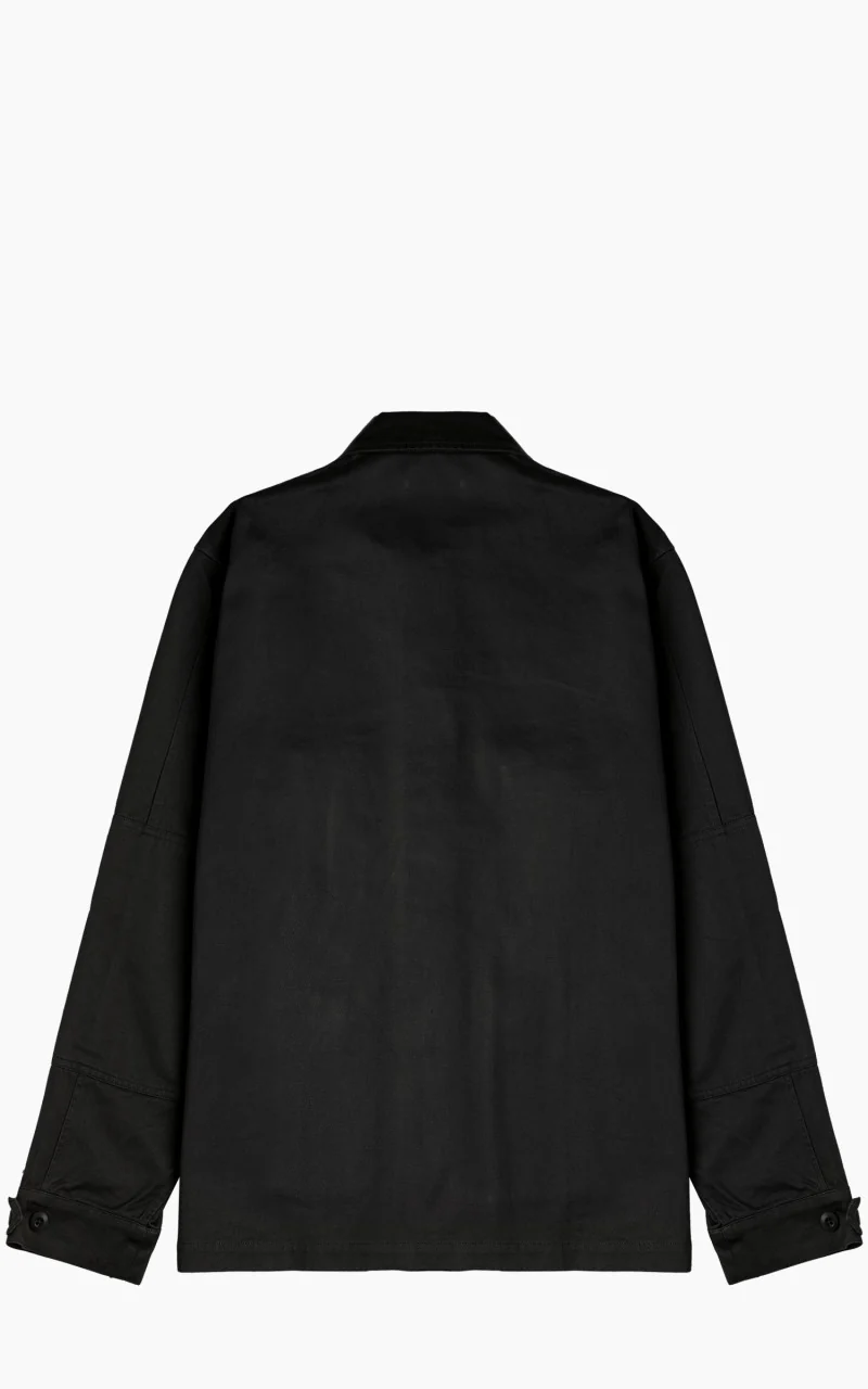 3sixteen BDU Jacket Back Satin Black - Image 4