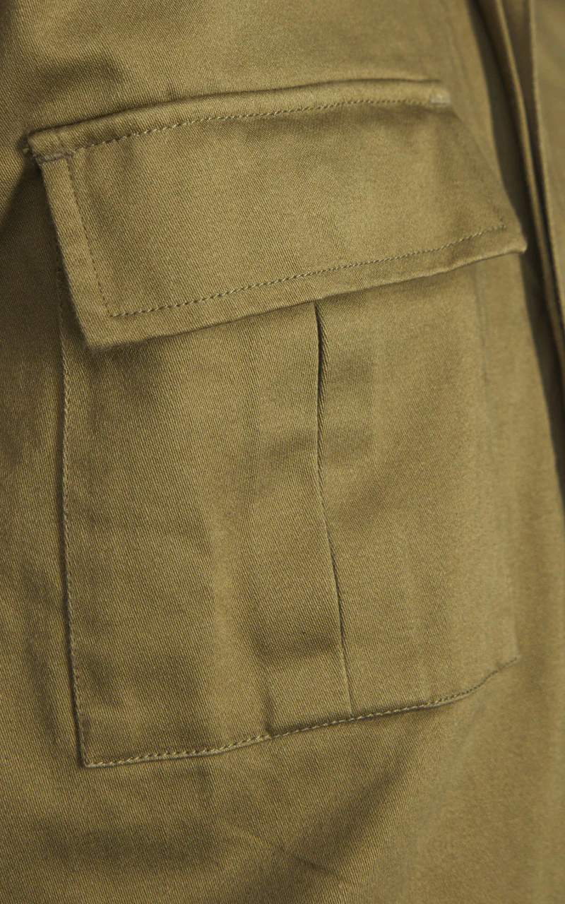 3sixteen BDU Jacket Back Satin Olive - Image 7