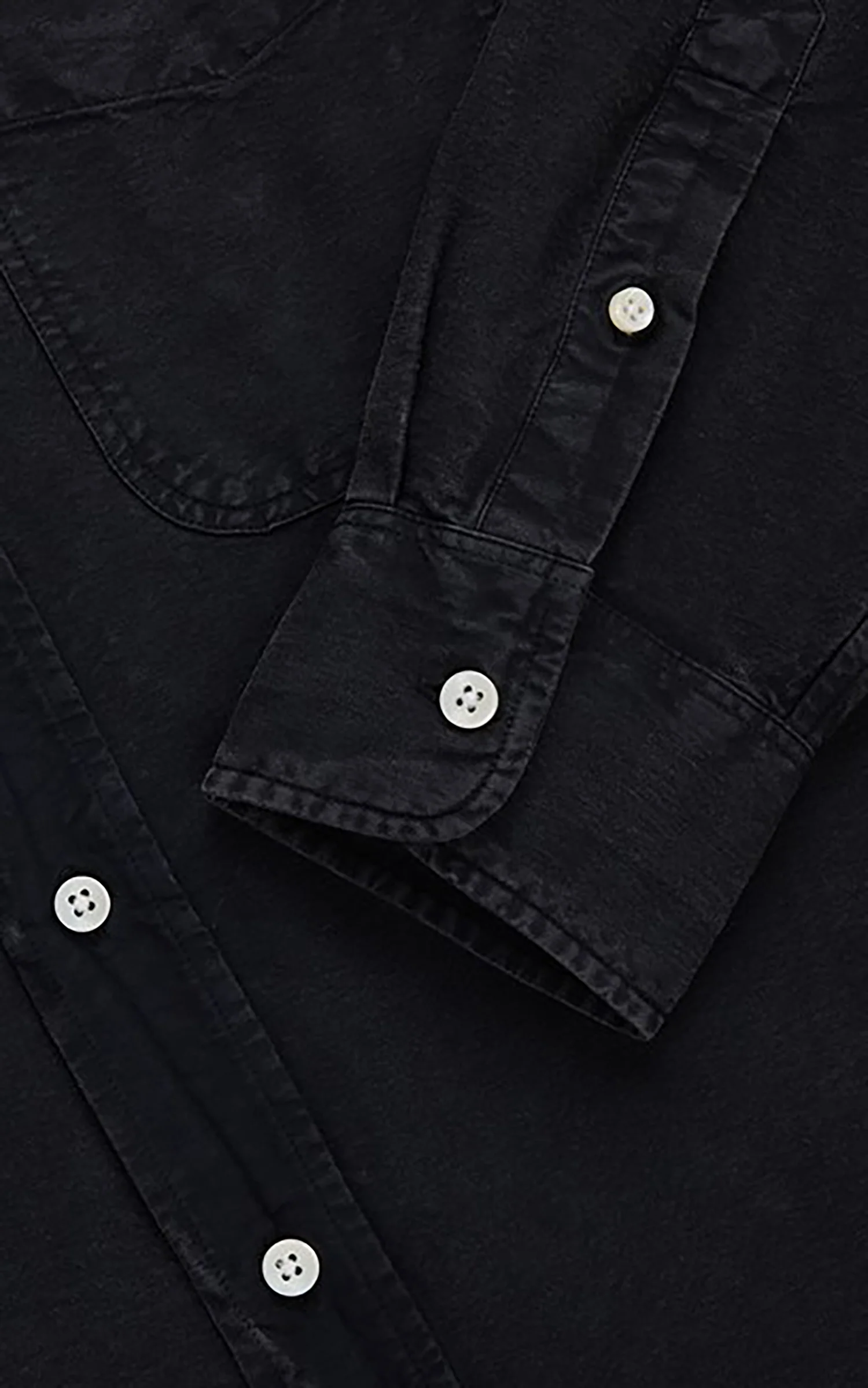 3sixteen Big Oxford Vintage Black - Image 6