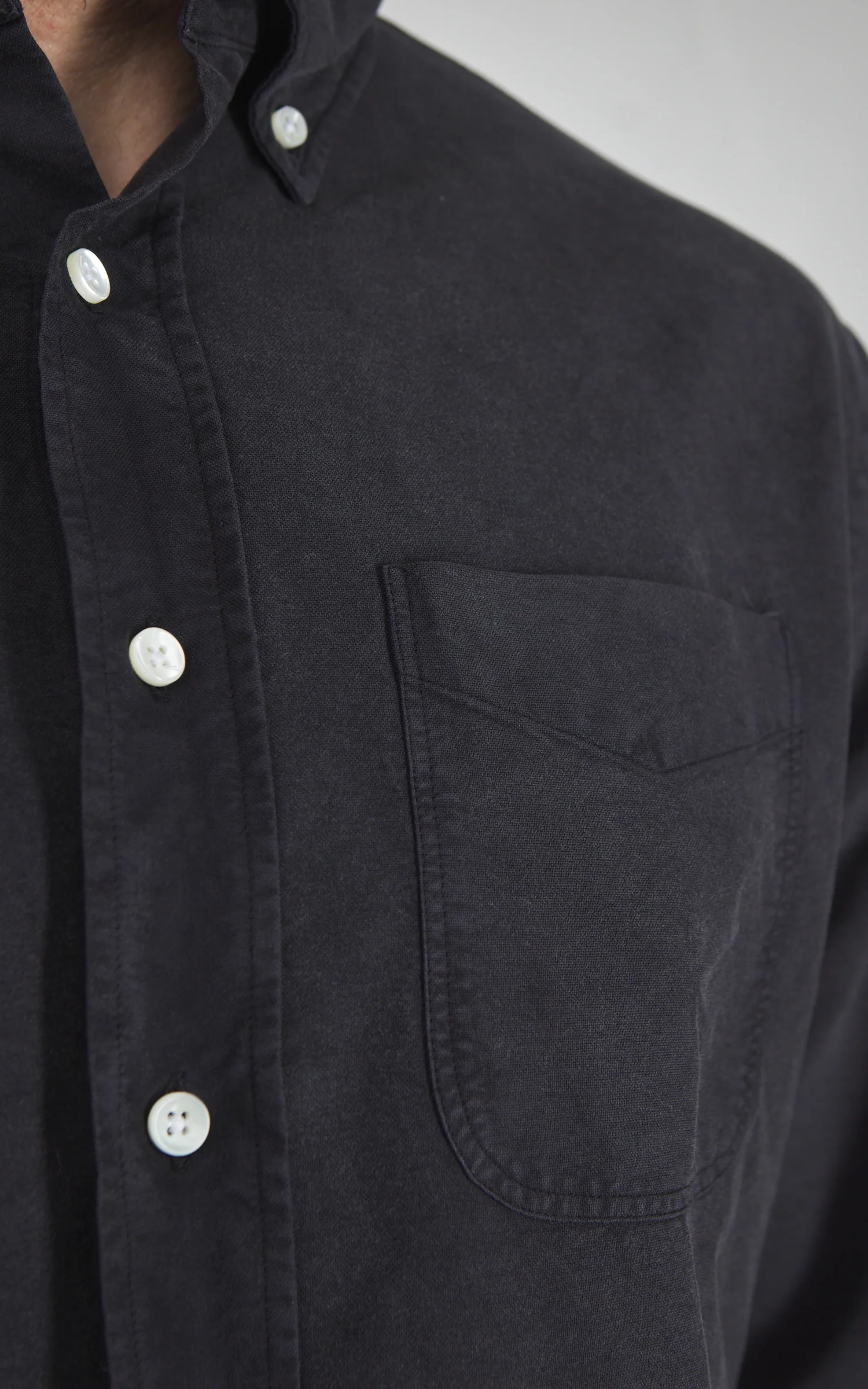 3sixteen Big Oxford Vintage Black - Image 7