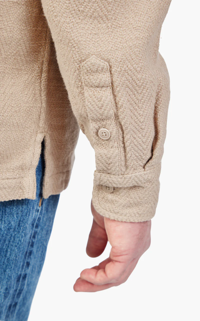 3sixteen Camp Shirt HBT Handloom Natural - Image 6