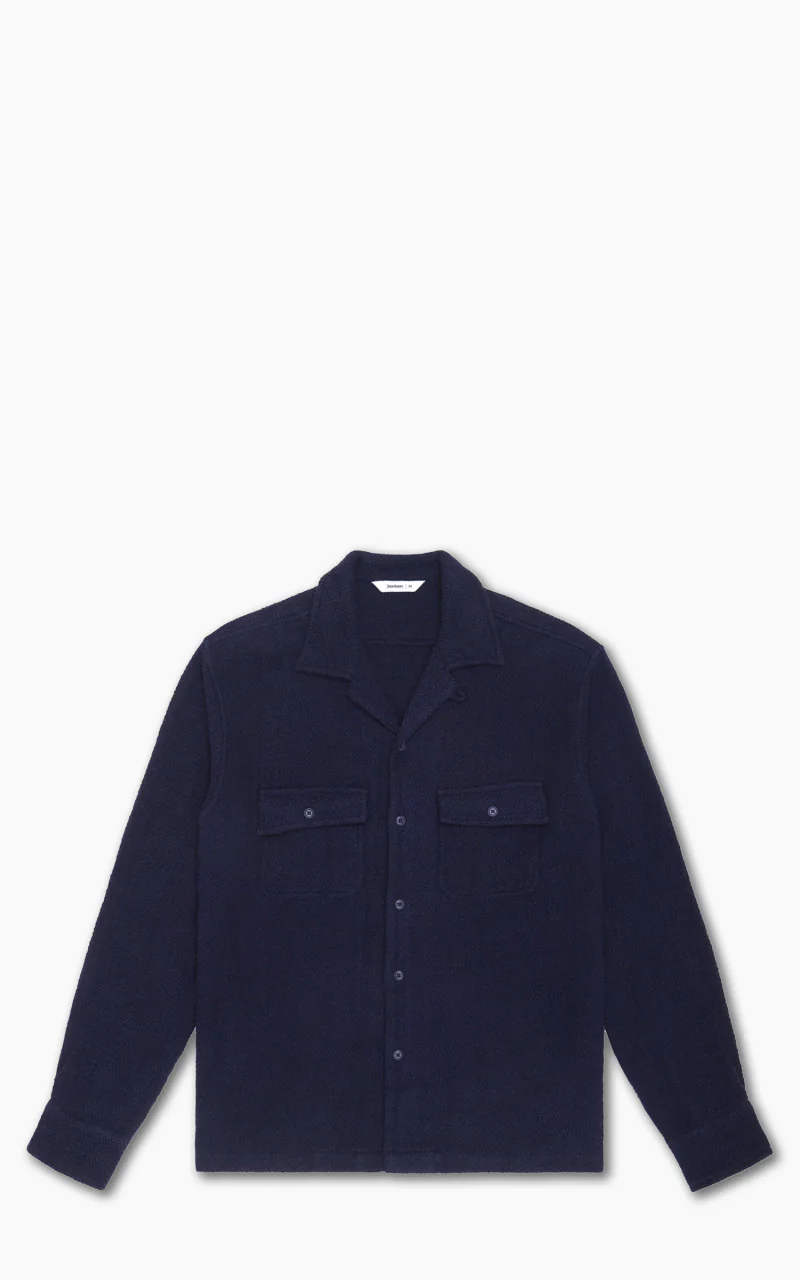 3sixteen Camp Shirt HBT Handloom Navy