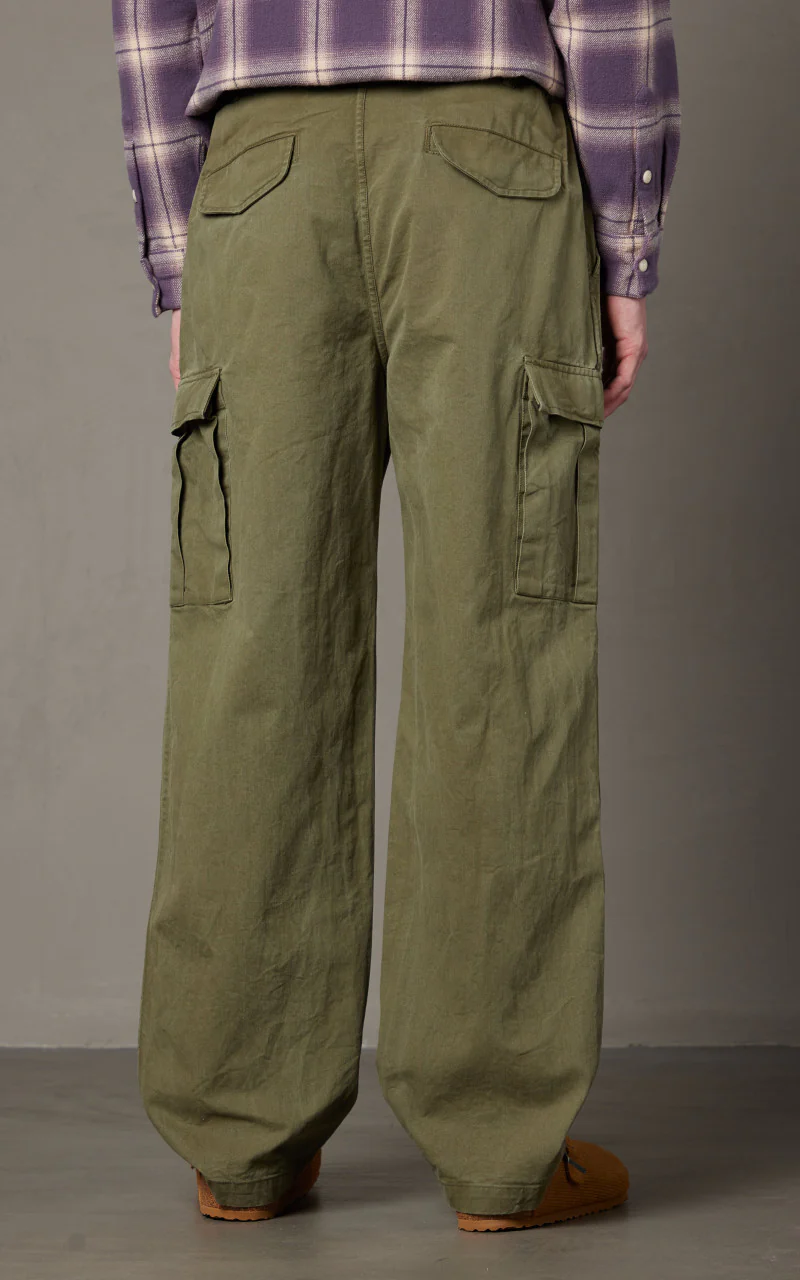 3sixteen Cargo Pant Stonewashed Olive - Image 3