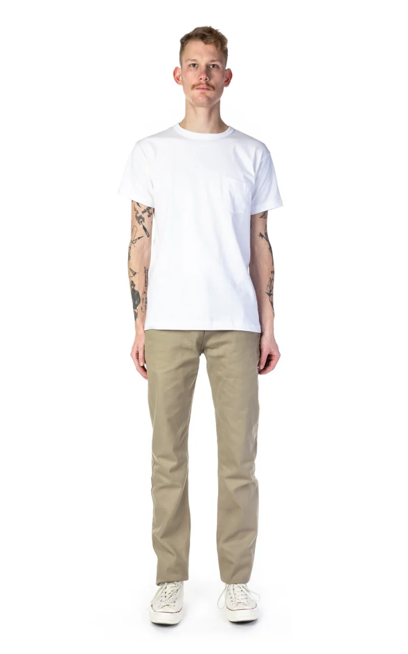 3sixteen CH-44x Selvedge Chino Khaki - Image 2