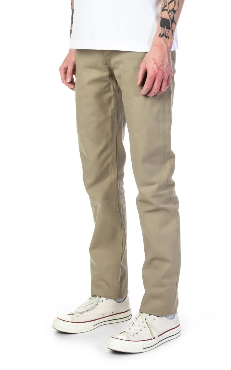 3sixteen CH-44x Selvedge Chino Khaki - Image 4