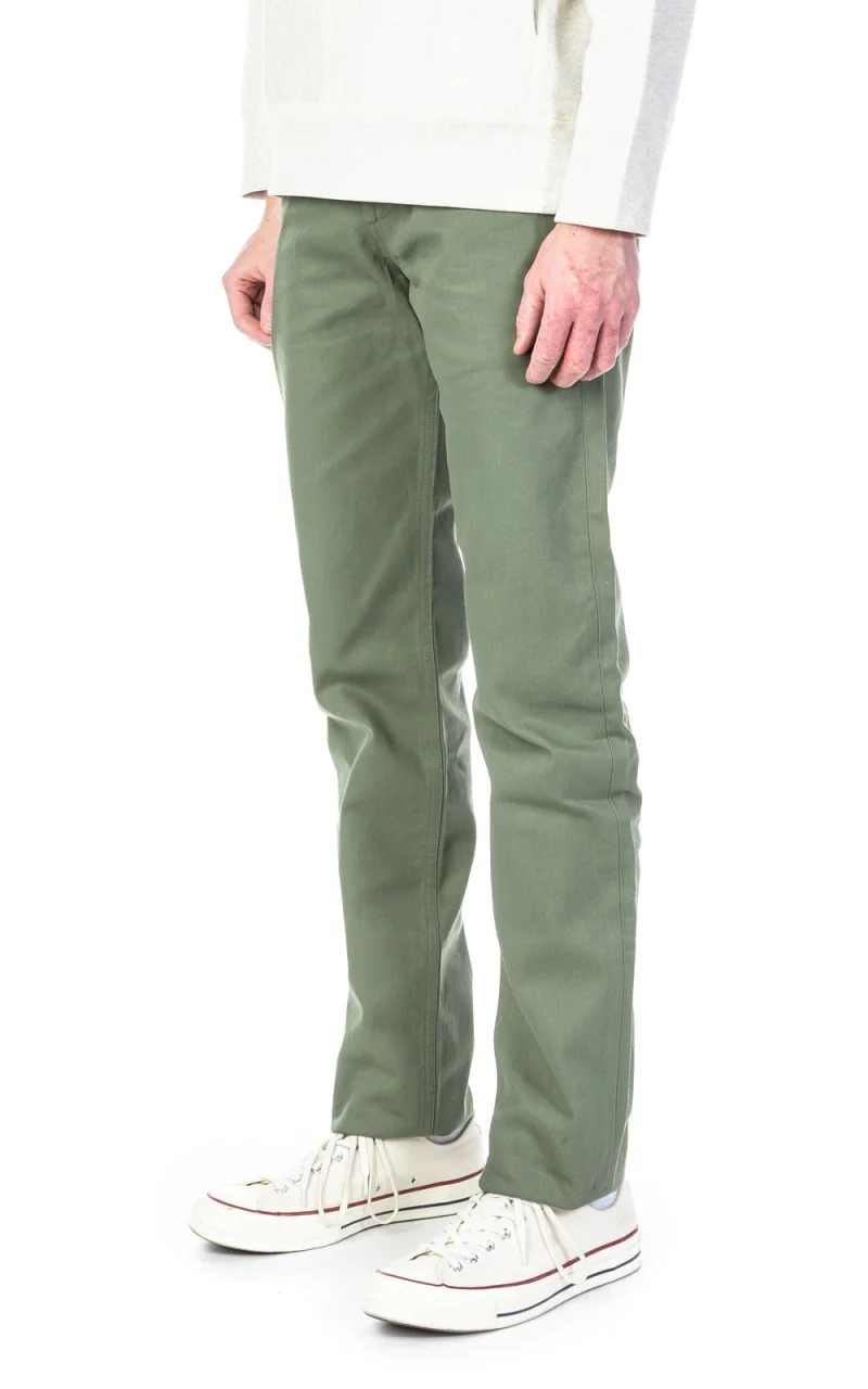 3sixteen CH-55x Selvedge Chino Olive - Image 4