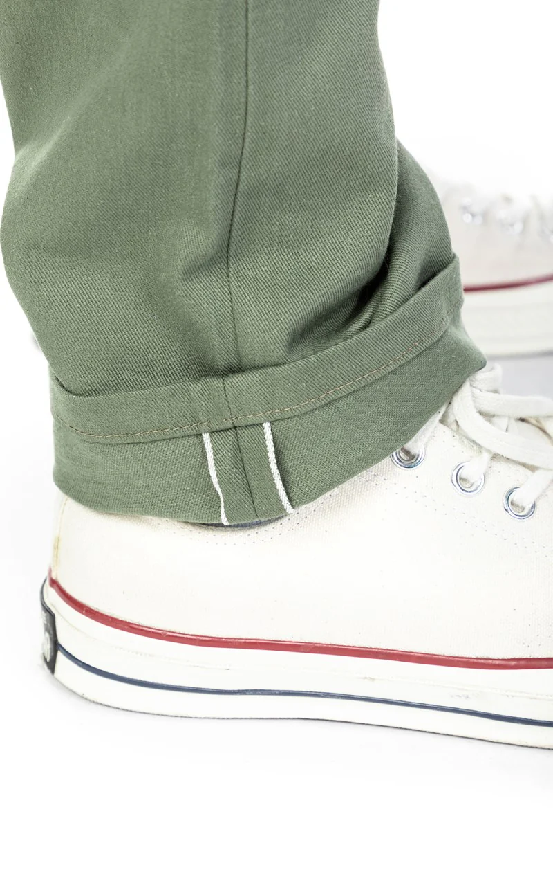 3sixteen CH-55x Selvedge Chino Olive - Image 6