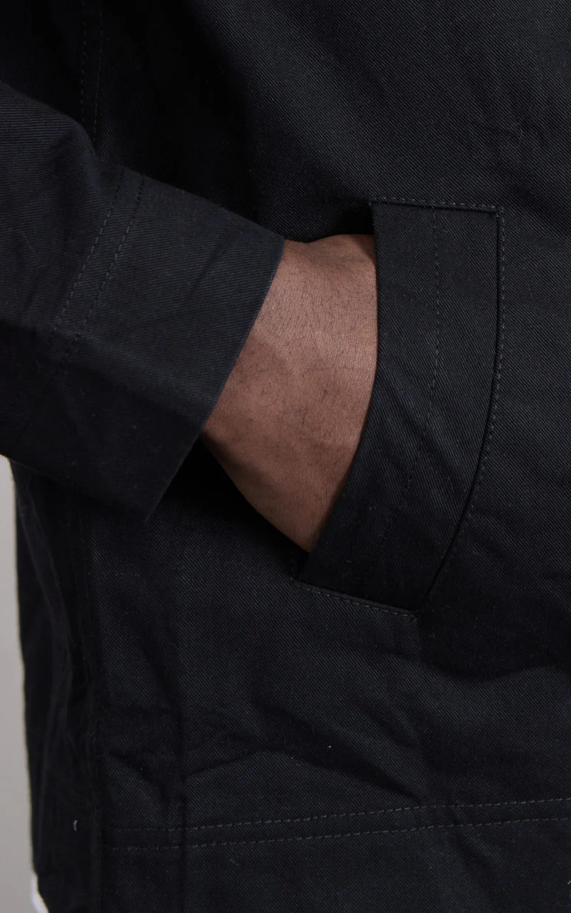 3sixteen Club Jacket Twill Black - Image 6
