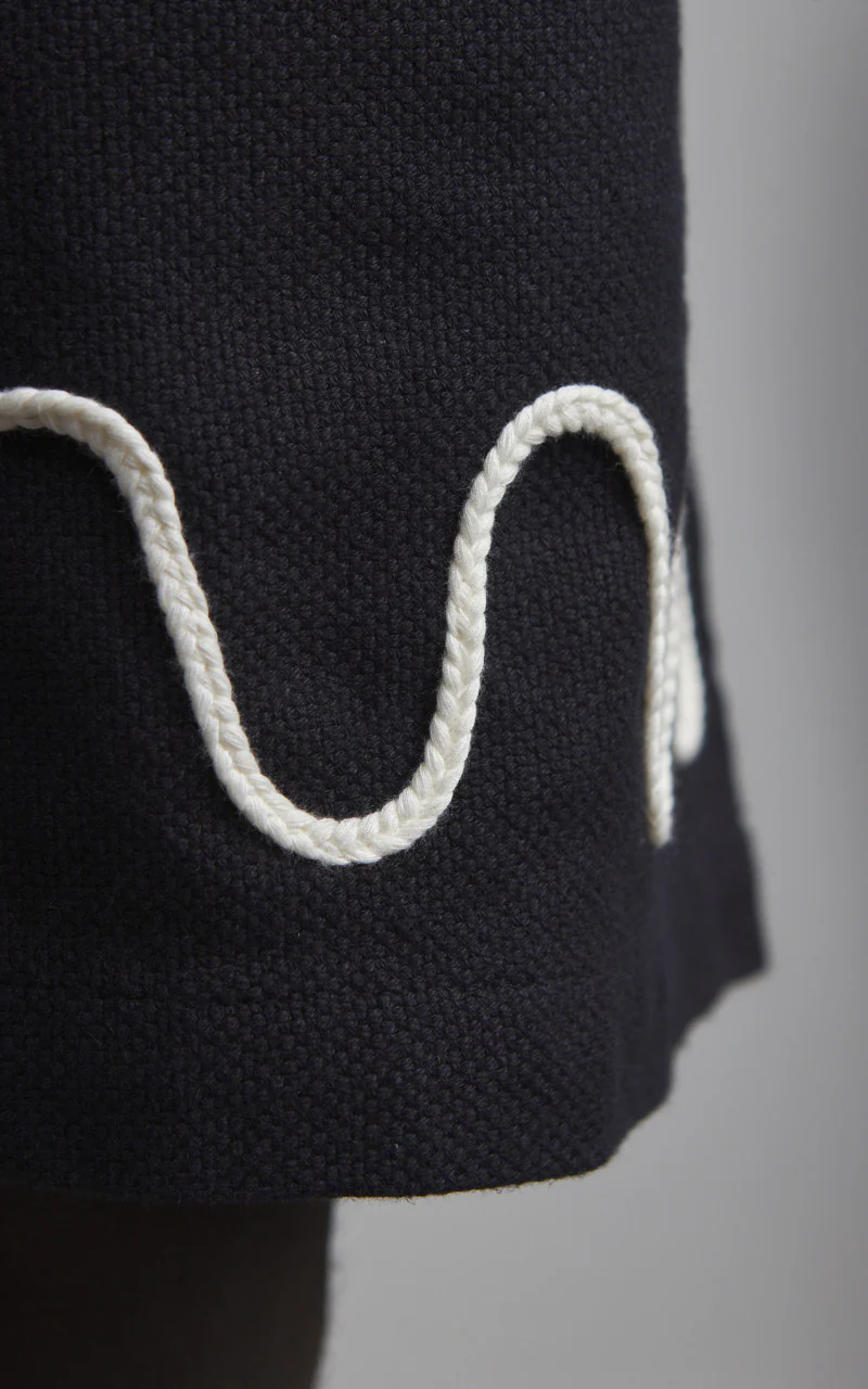 3sixteen Club Short Squiggle Black - Image 5