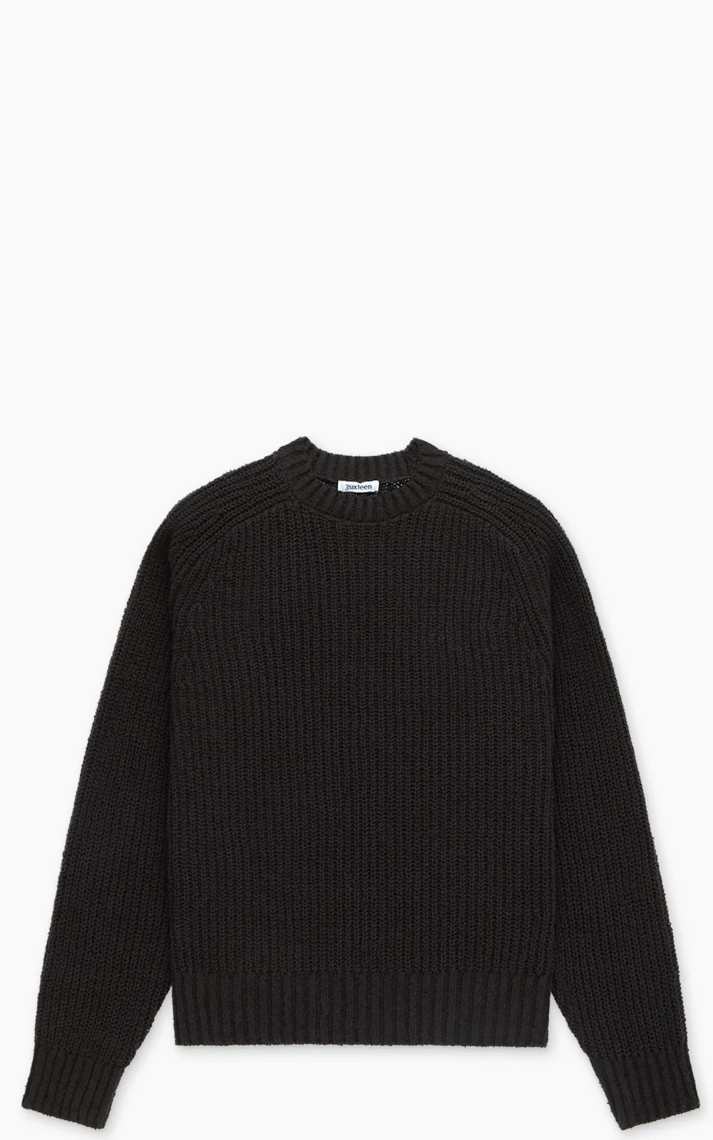 3sixteen Cotton Crewneck Sweater Boucle Bark