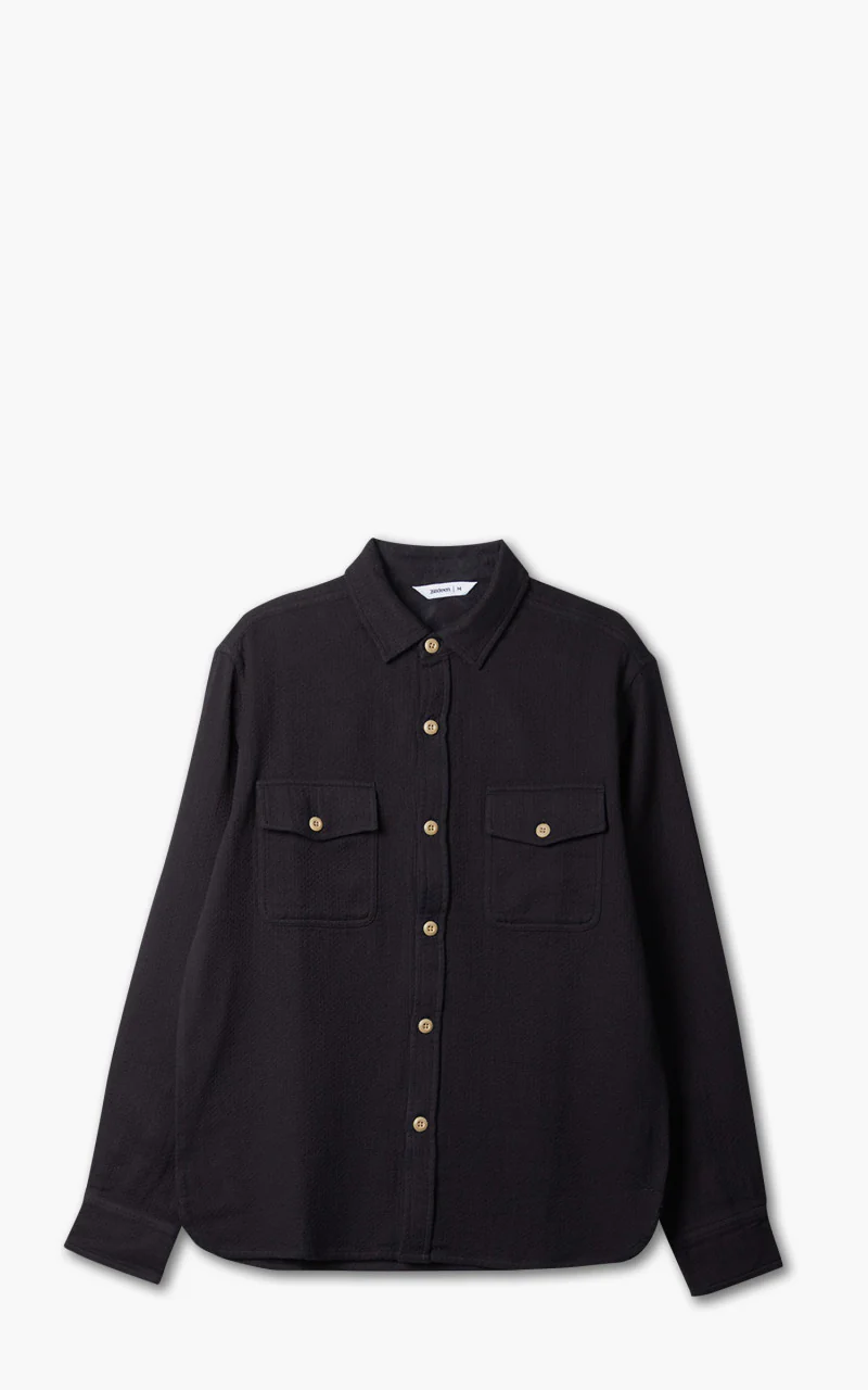 3sixteen CPO Shirt Black Sashiko