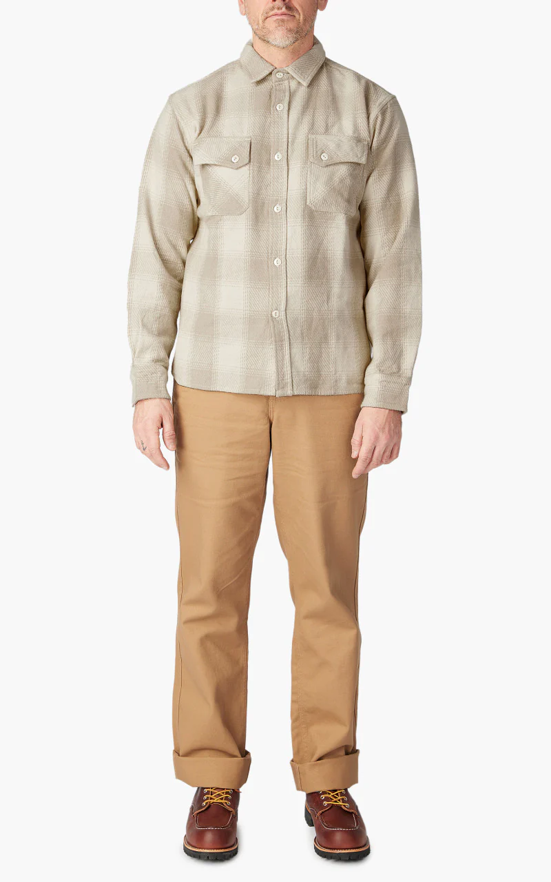 3sixteen Crosscut Flannel Alabaster Jacquard - Image 2