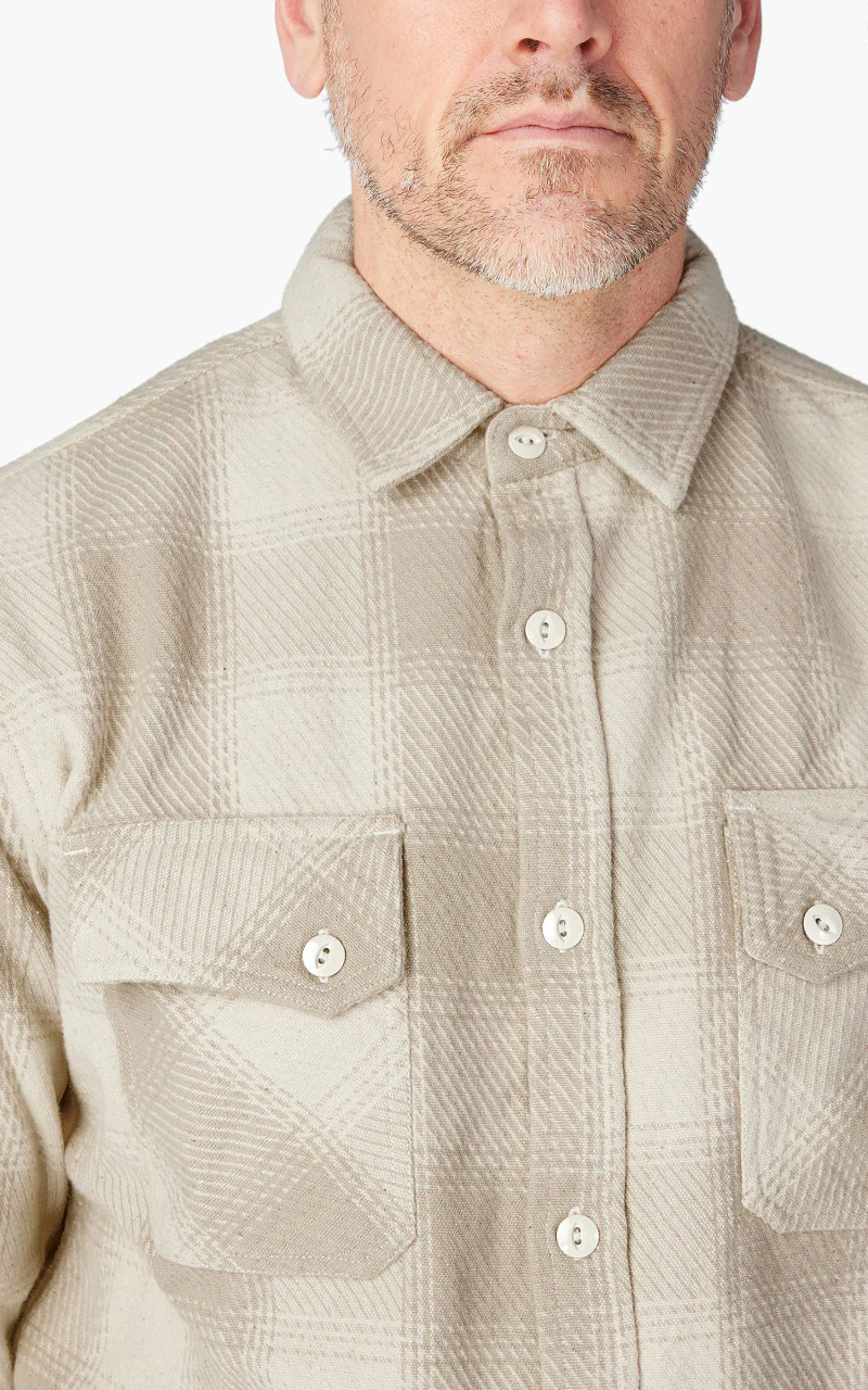 3sixteen Crosscut Flannel Alabaster Jacquard - Image 8