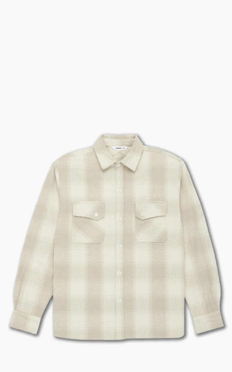 3sixteen Crosscut Flannel Alabaster Twill