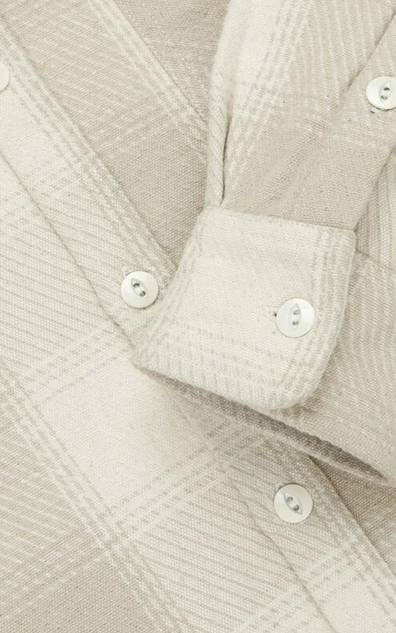 3sixteen Crosscut Flannel Alabaster Twill - Image 4