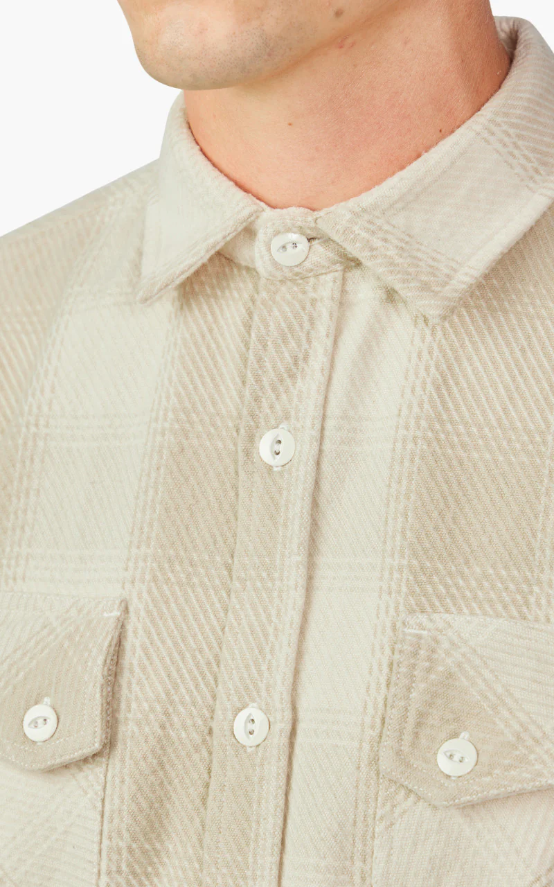 3sixteen Crosscut Flannel Alabaster Twill - Image 8