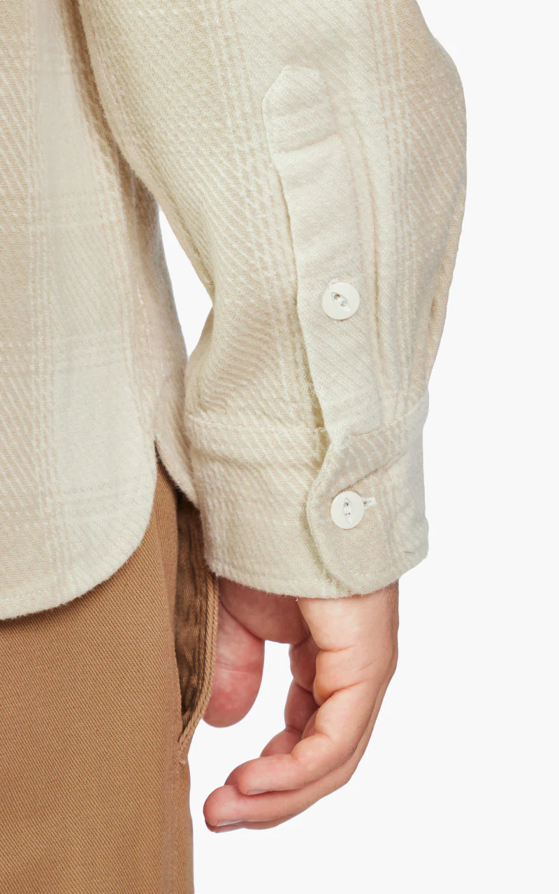 3sixteen Crosscut Flannel Alabaster Twill - Image 9