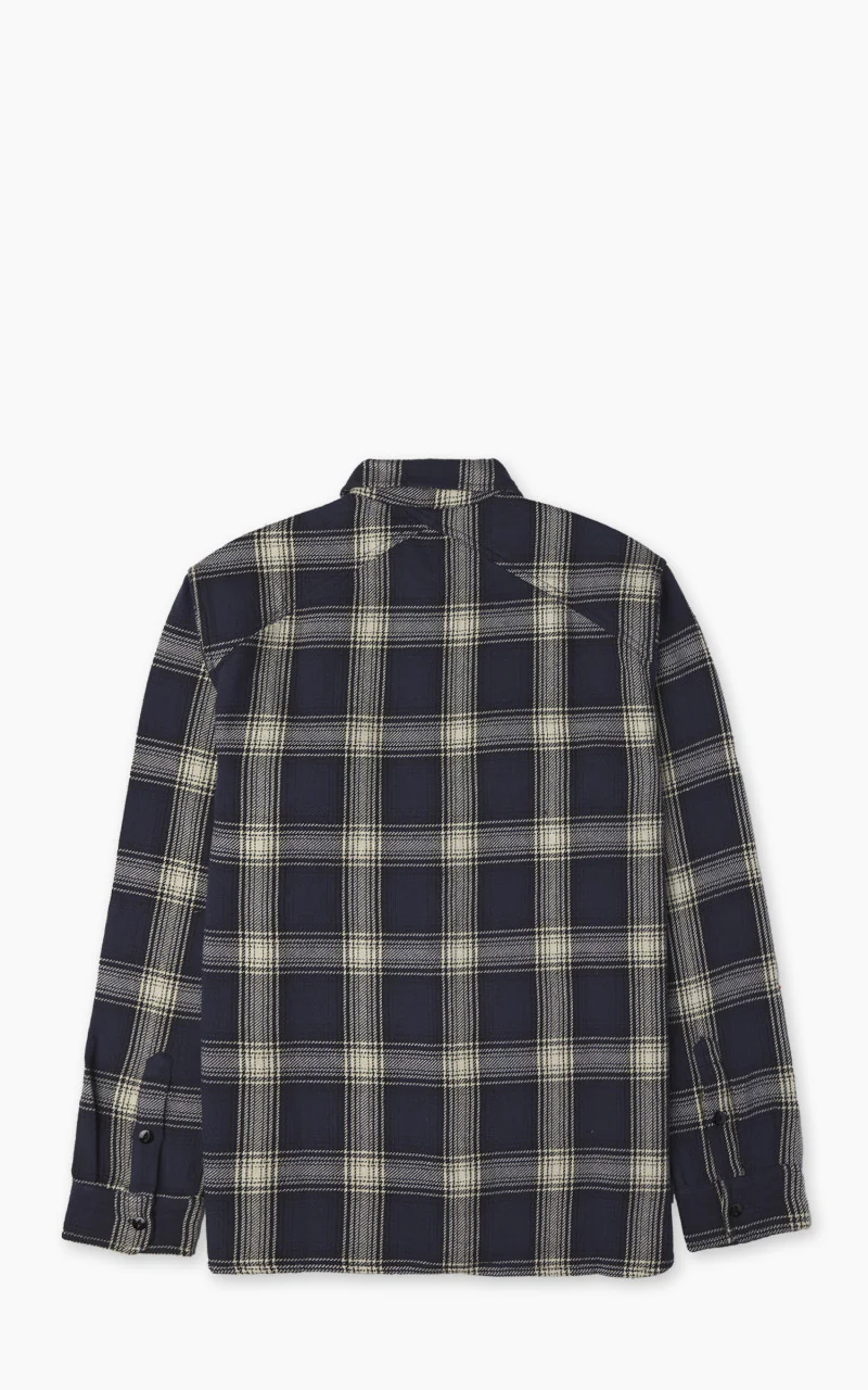 3sixteen Crosscut Flannel Plaid Midnight - Image 3