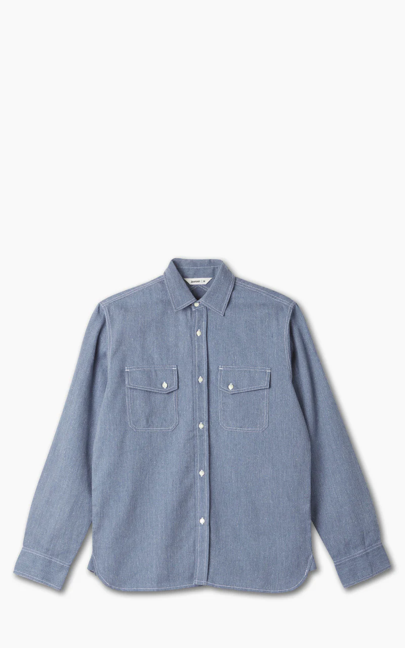 3sixteen Crosscut Western Cerulean Handloom Denim