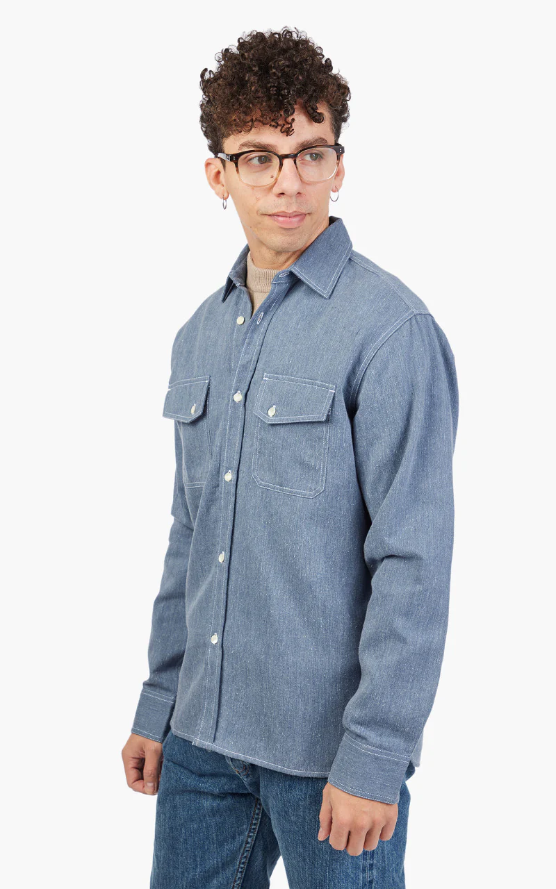 3sixteen Crosscut Western Cerulean Handloom Denim - Image 3