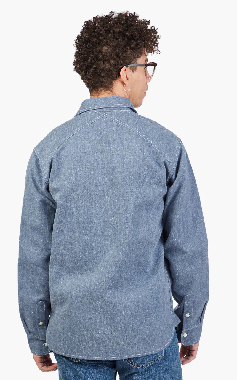3sixteen Crosscut Western Cerulean Handloom Denim - Image 5