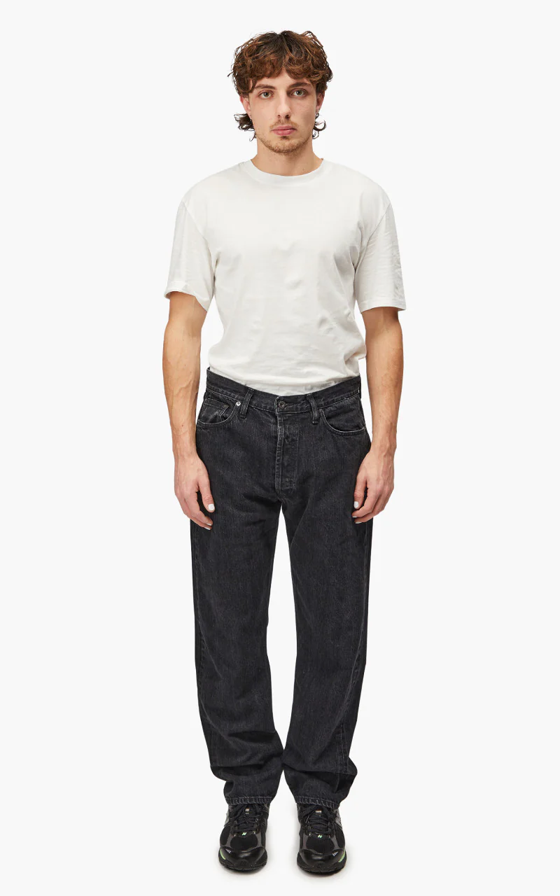 3sixteen CS-222x Classic Straight Stonewashed Double Black - Image 3