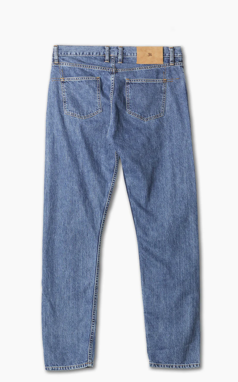 3sixteen CT-101x Classic Tapered Stonewashed Indigo - Image 2