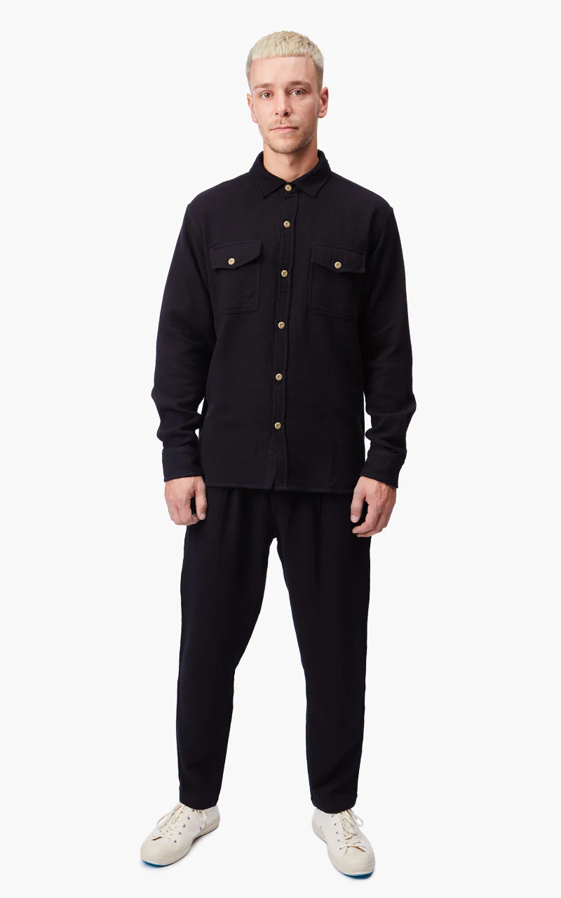 3sixteen Drawstring Pant Black Sashiko - Image 2