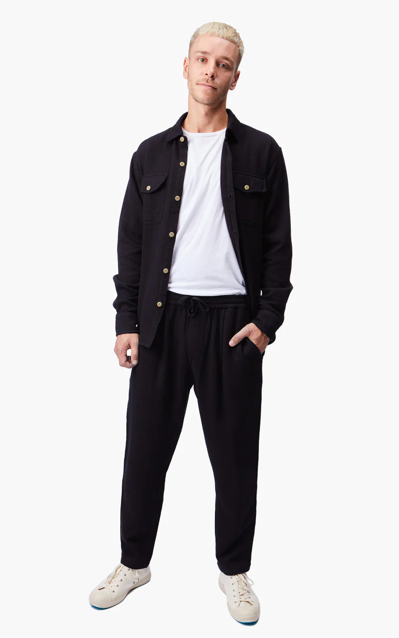 3sixteen Drawstring Pant Black Sashiko - Image 4