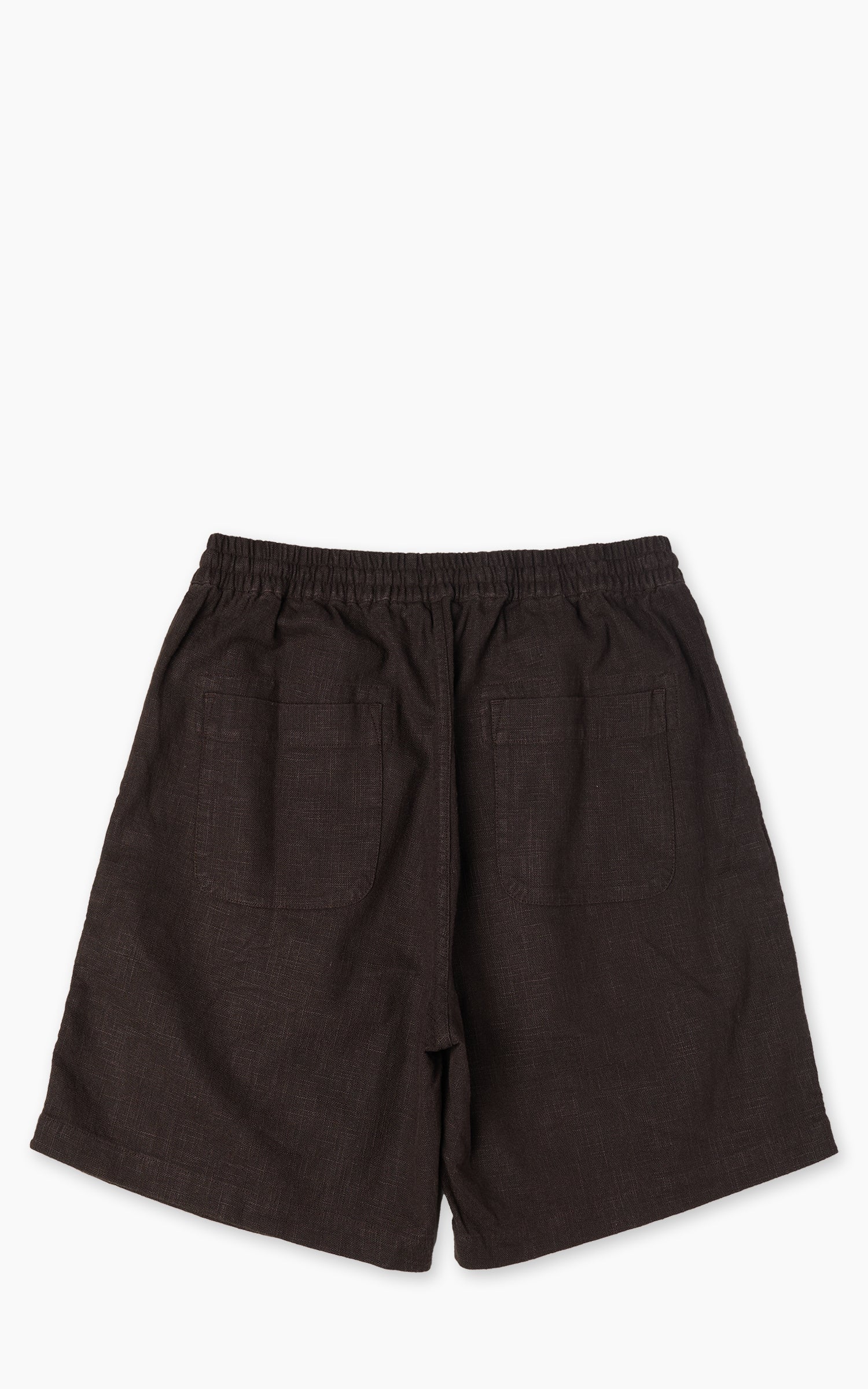 3sixteen Drawstring Short Linen Chocolate - Image 3