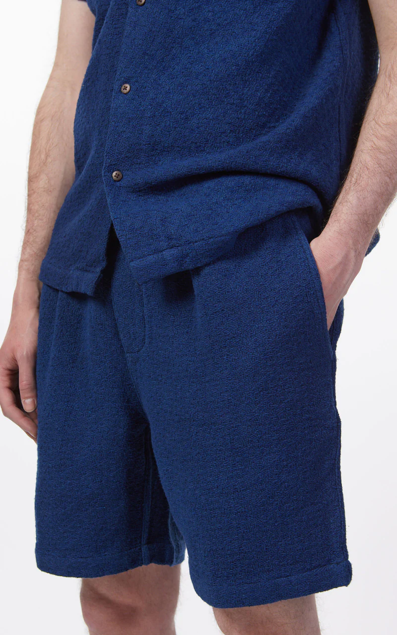 3sixteen Drawstring Short Overdye Jacquard Indigo - Image 7