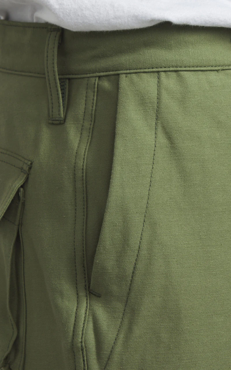 3sixteen Fatigue Pants Back Satin Olive - Image 5