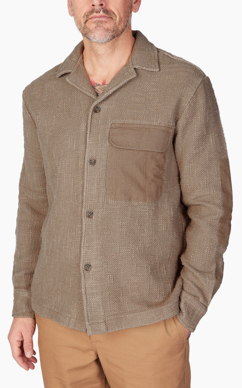 3sixteen Field Shirt Moonrock Slub - Image 3