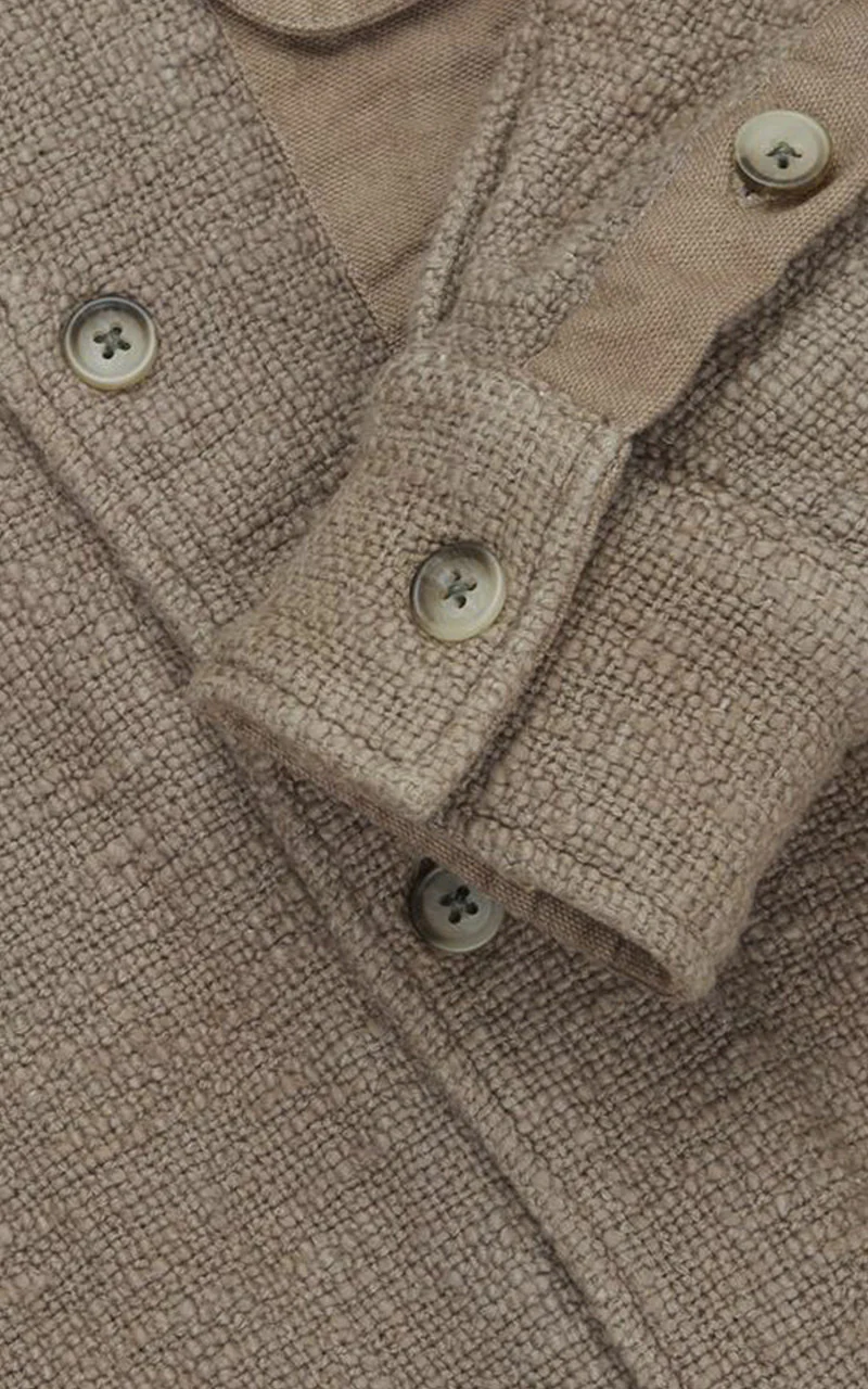 3sixteen Field Shirt Moonrock Slub - Image 7