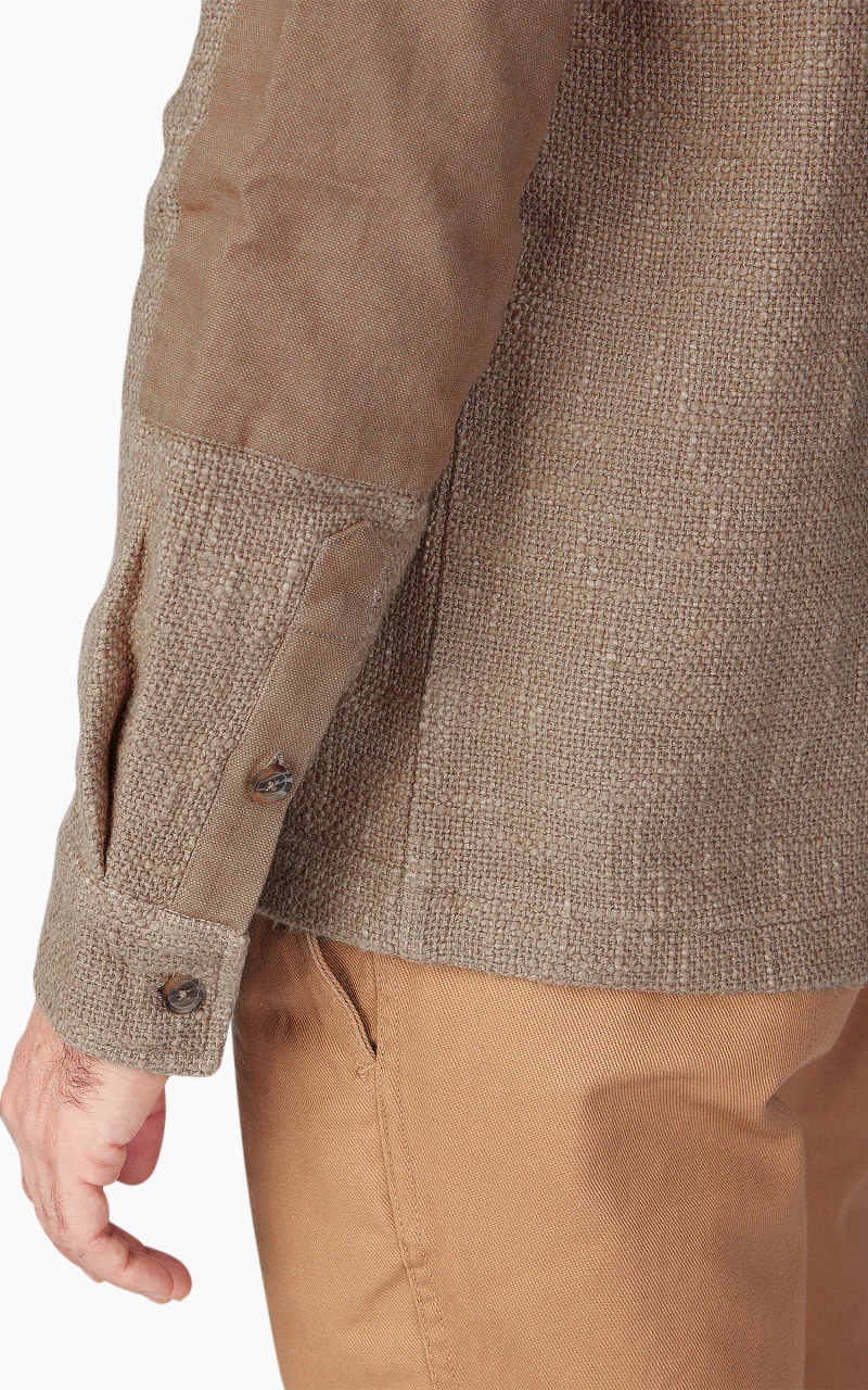 3sixteen Field Shirt Moonrock Slub - Image 9
