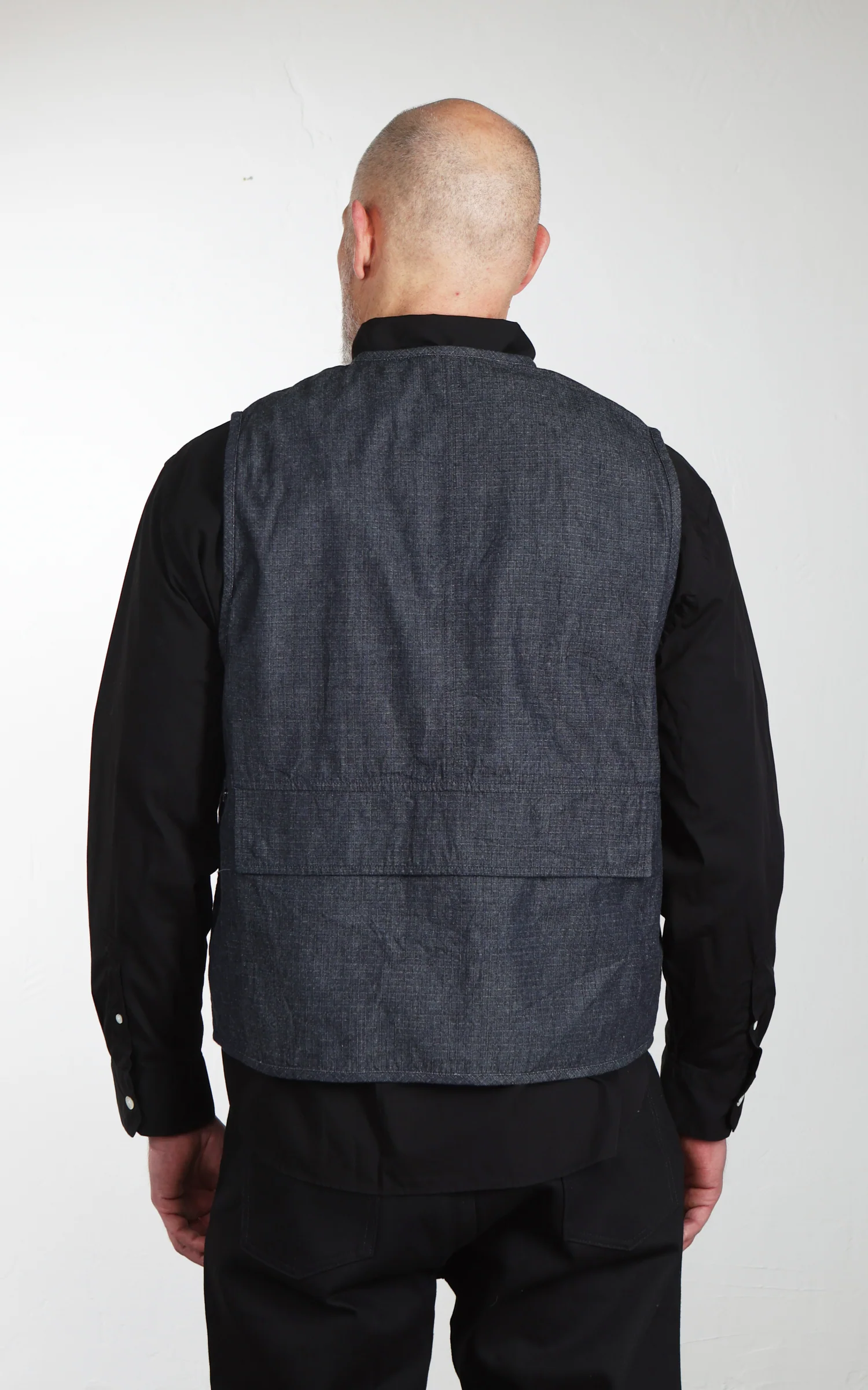 3sixteen Field Vest Ripstop Indigo - Image 4