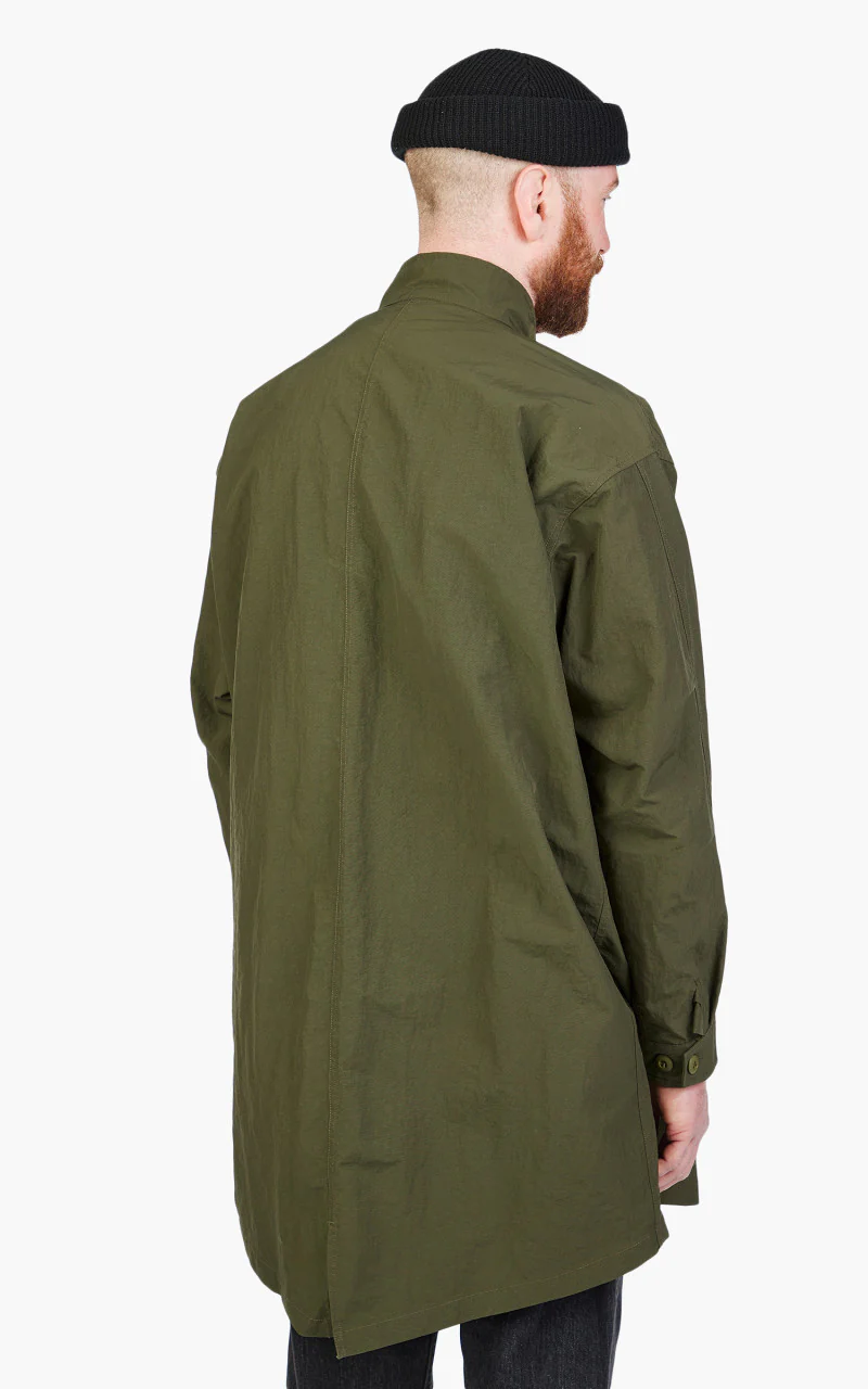 3sixteen Fishtail Parka Moss Nylon - Image 6