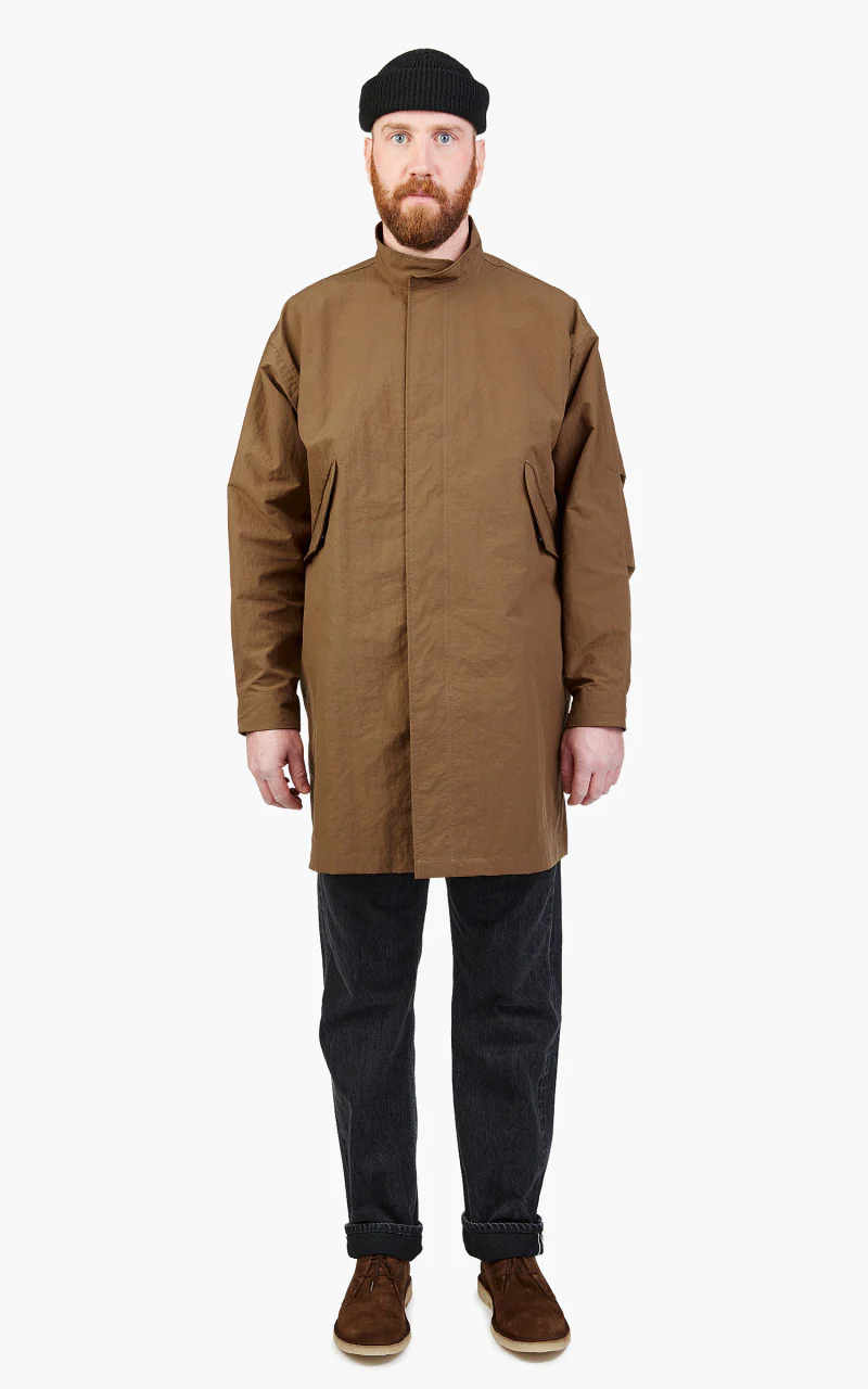3sixteen Fishtail Parka Nutmeg Nylon - Image 2