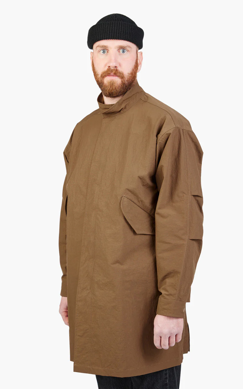 3sixteen Fishtail Parka Nutmeg Nylon - Image 4
