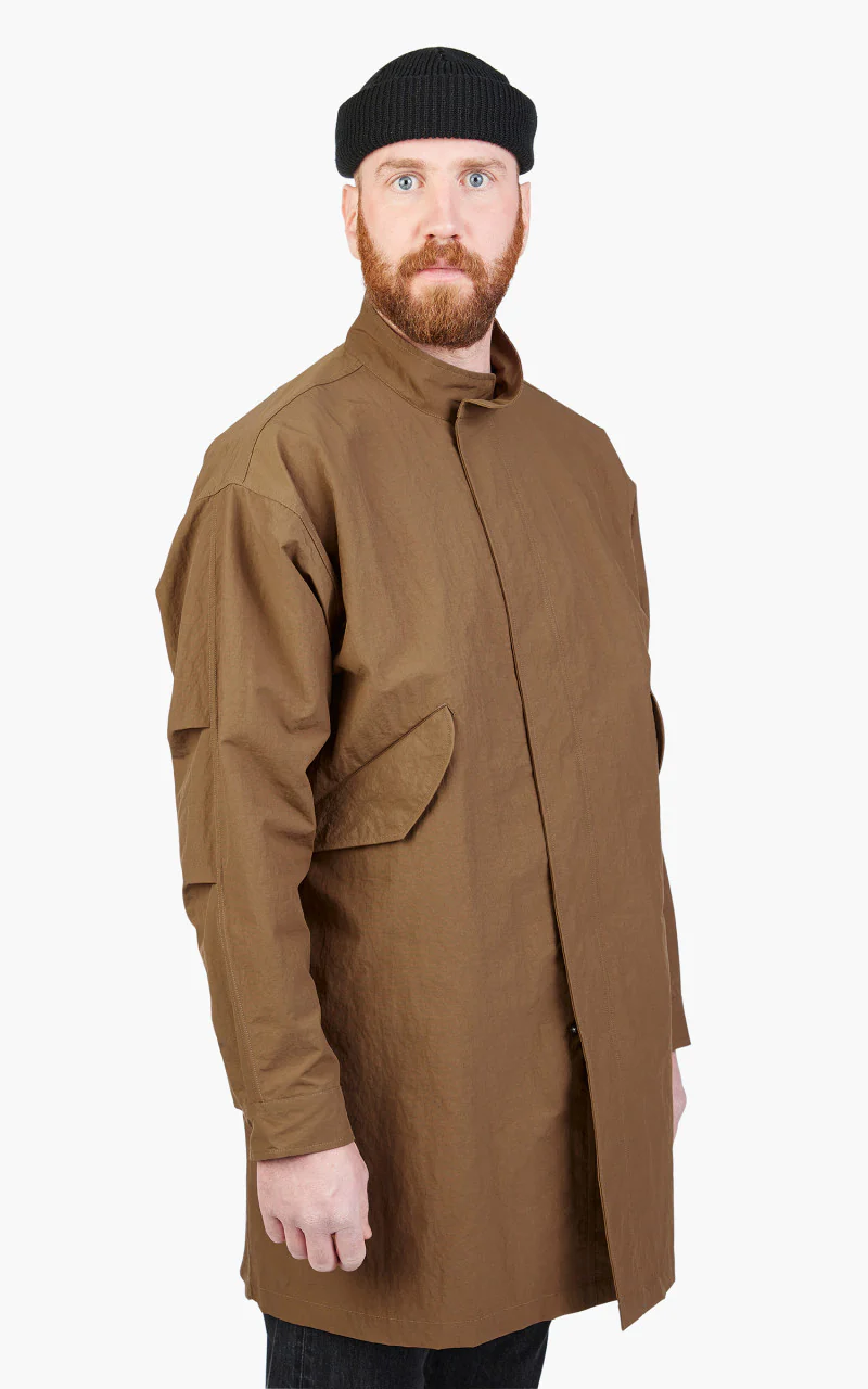 3sixteen Fishtail Parka Nutmeg Nylon - Image 5