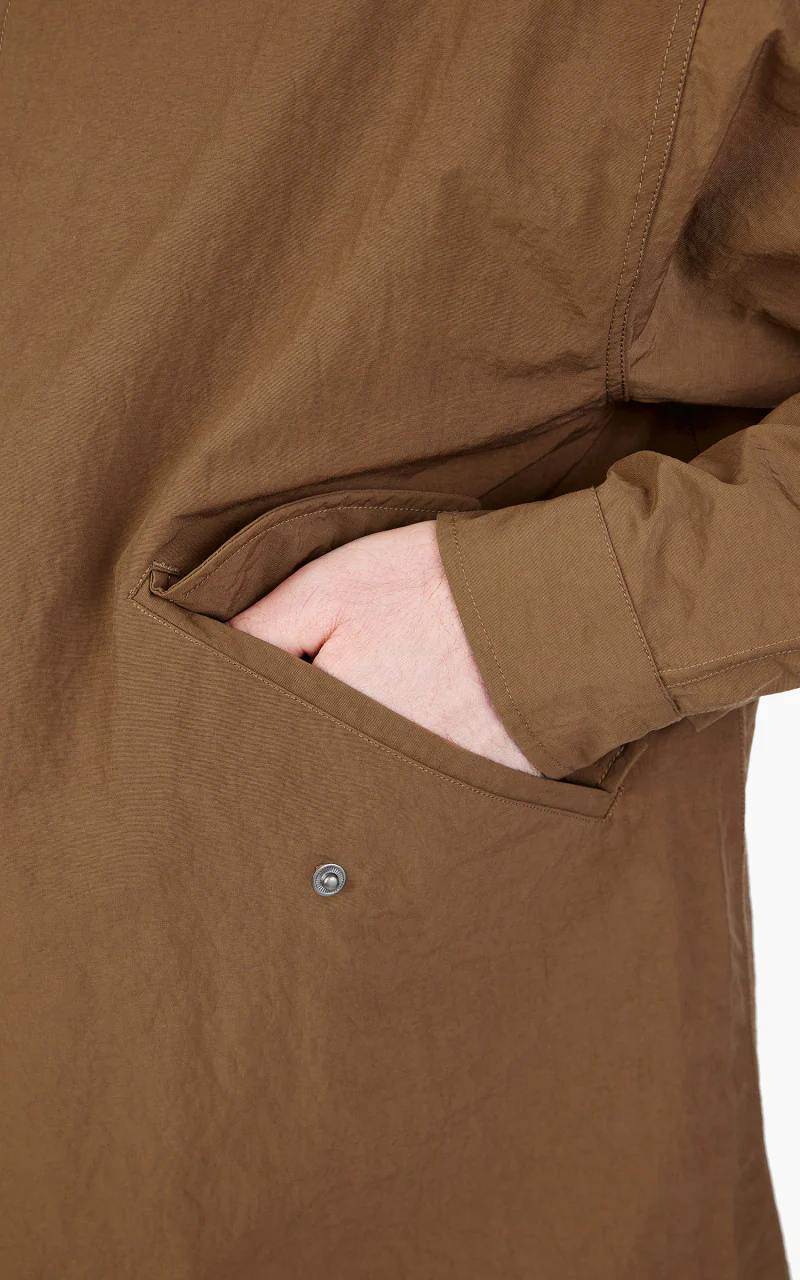 3sixteen Fishtail Parka Nutmeg Nylon - Image 8