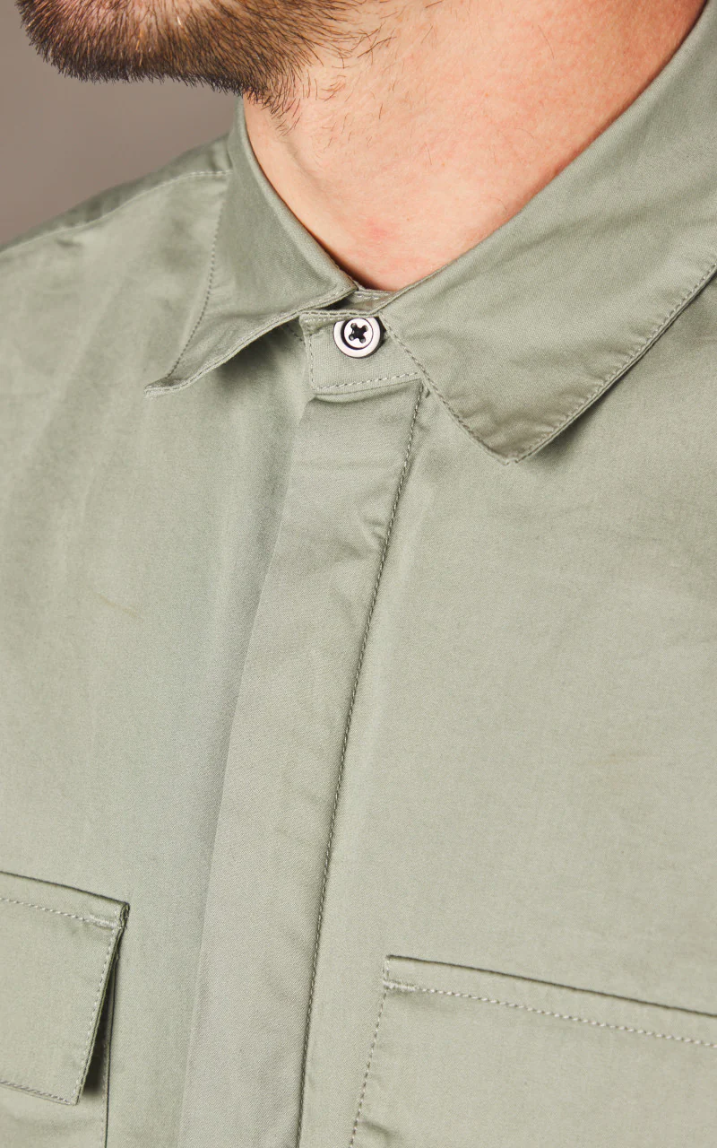 3sixteen Garage Shirt Seafoam - Image 3