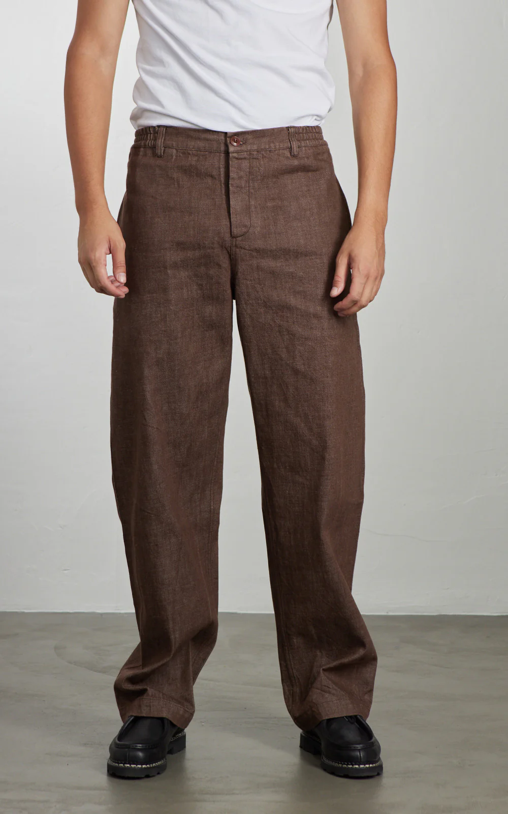 3sixteen Harvest Pants Brown Denim - Image 2