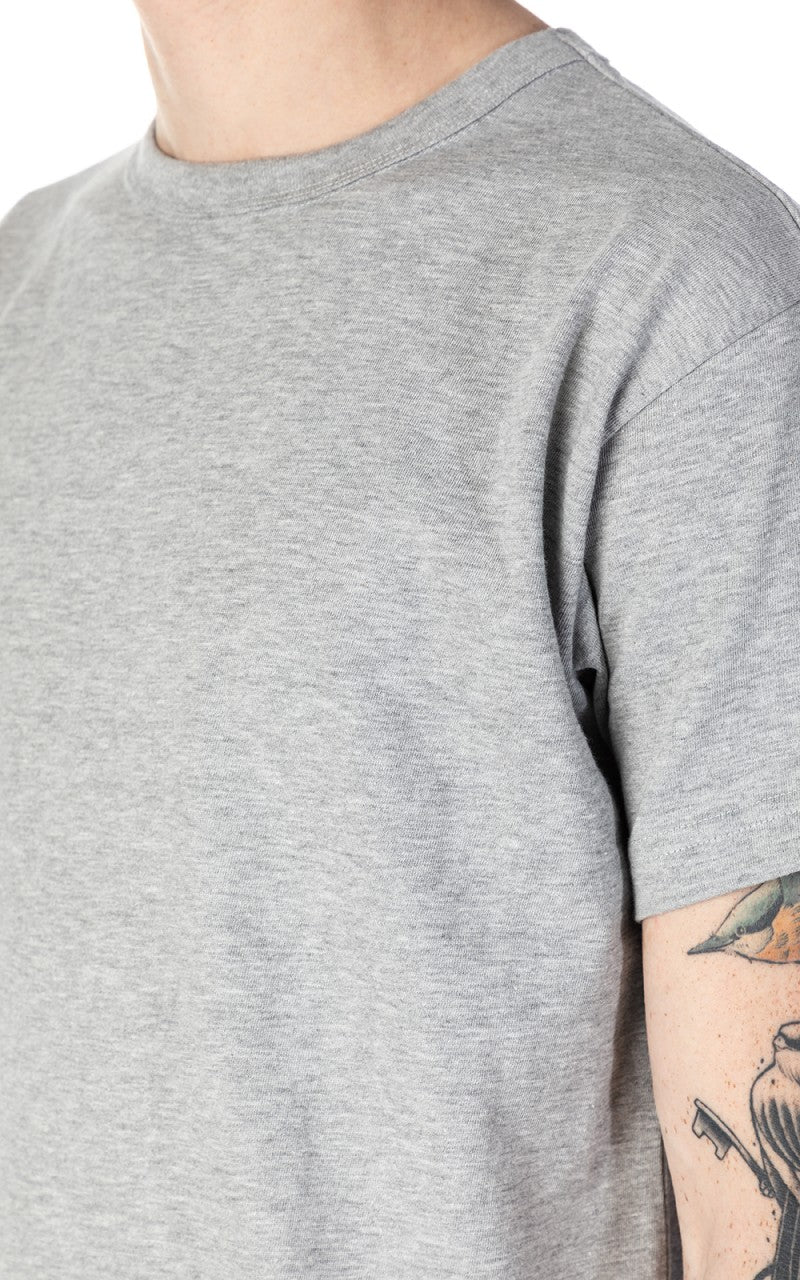 3sixteen Heavyweight Plain Tee 2 Pack Grey - Image 4