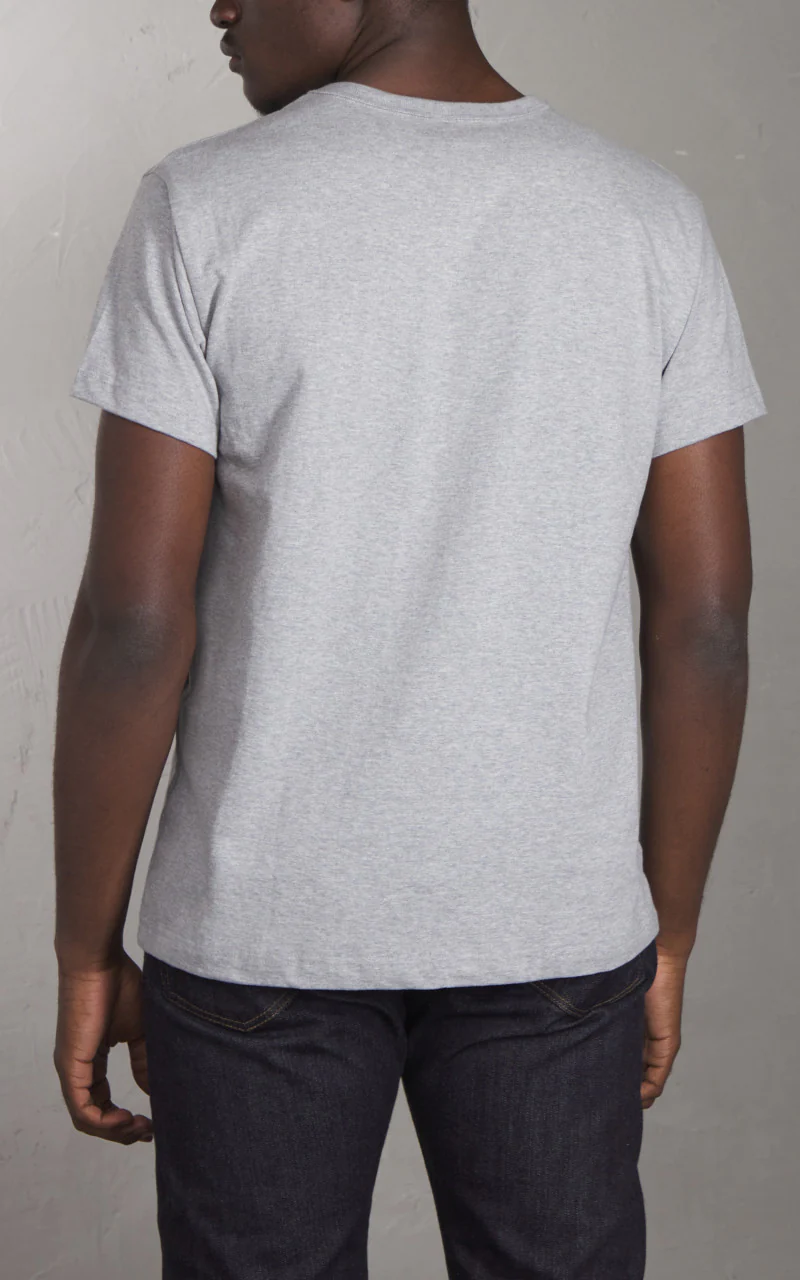 3sixteen Heavyweight Pocket T-Shirt 2 Pack Heather Grey - Image 3