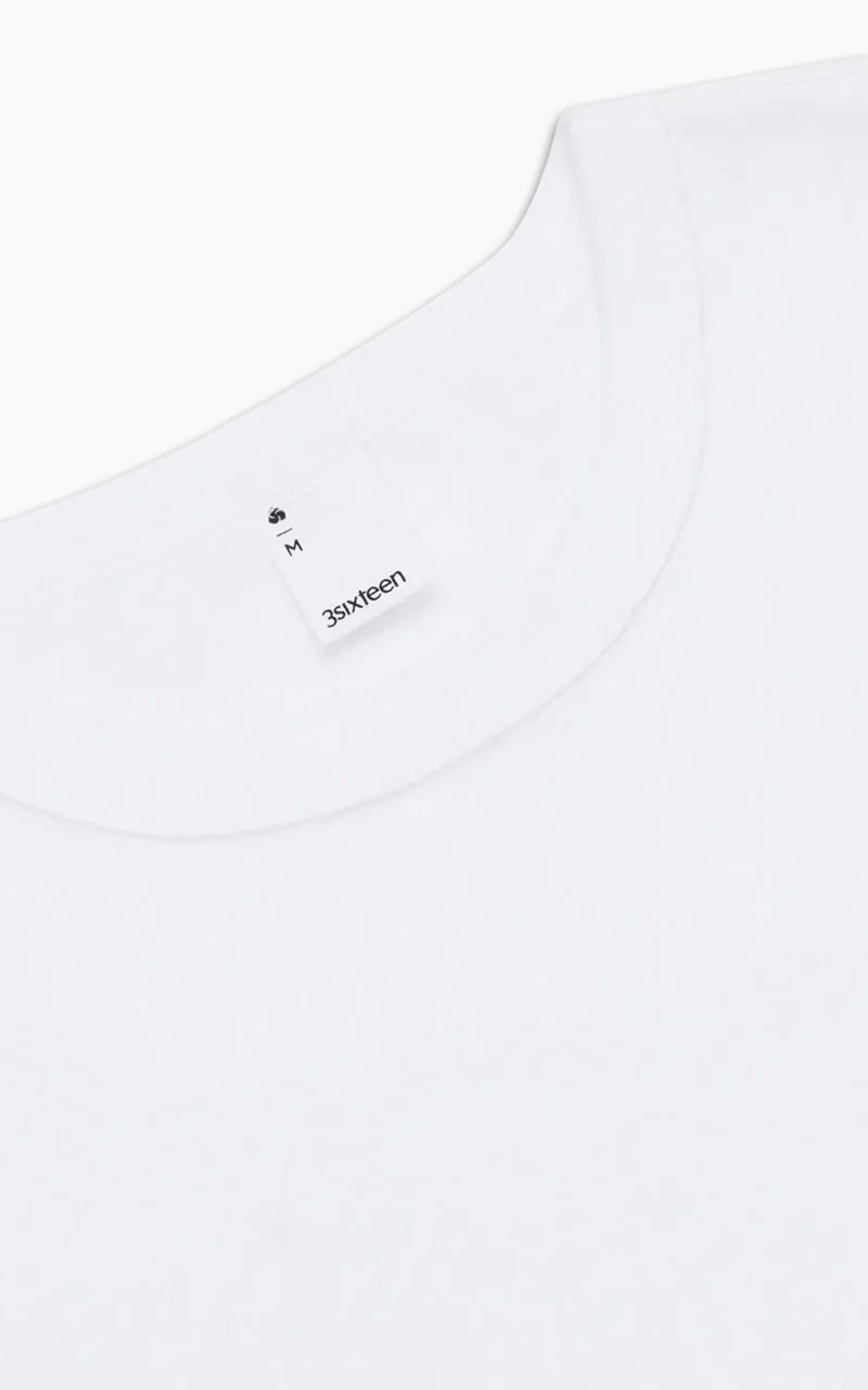 3sixteen Heavyweight Pocket T-Shirt 2 Pack White - Image 4