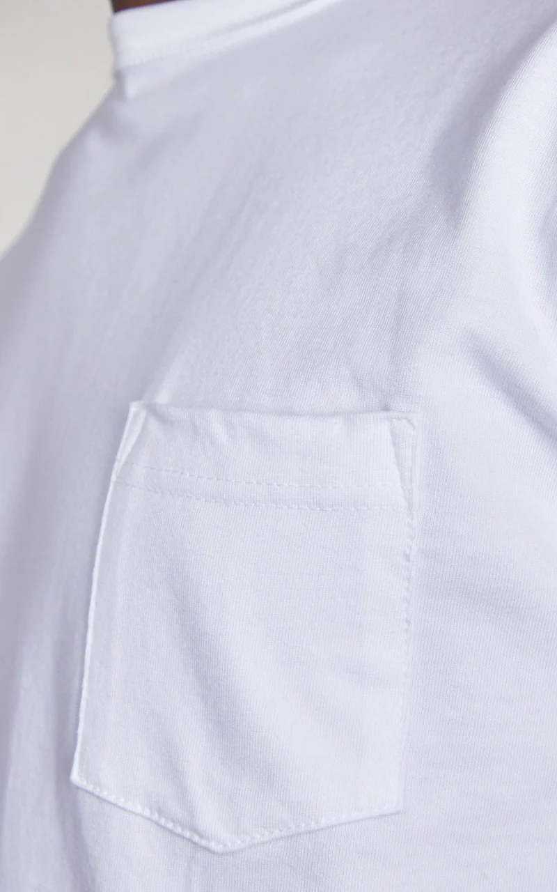 3sixteen Heavyweight Pocket T-Shirt 2 Pack White - Image 5