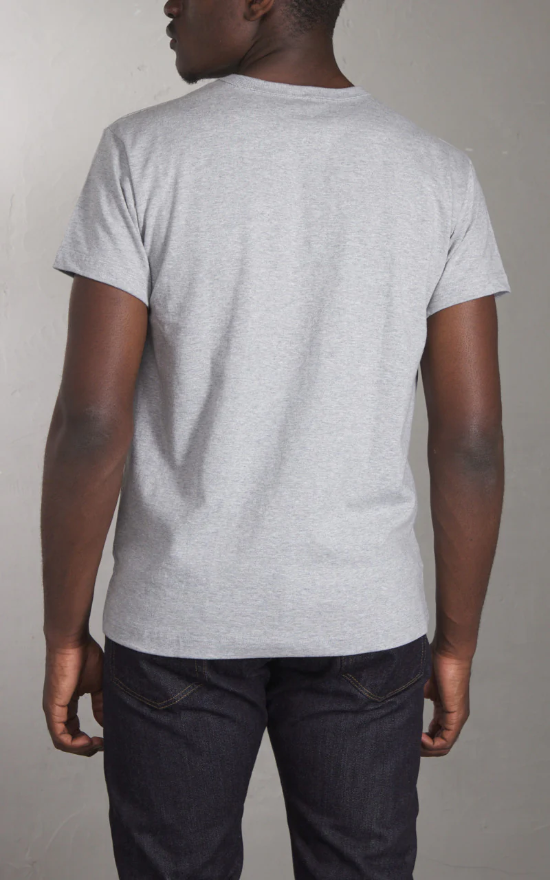 3sixteen Heavyweight T-Shirt 2 Pack Heather Grey - Image 3