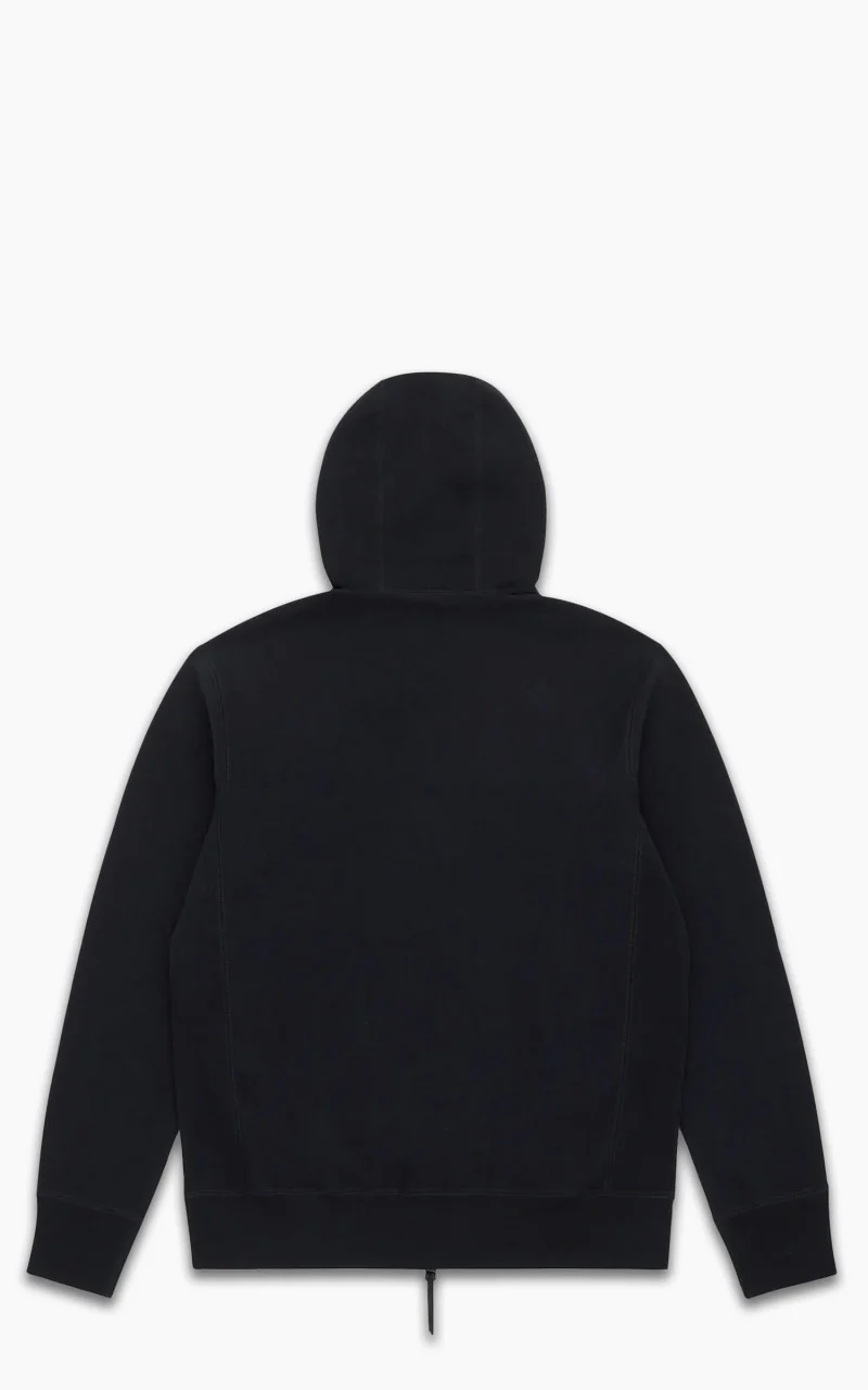 3sixteen Heavyweight Zip Hoody Black - Image 6