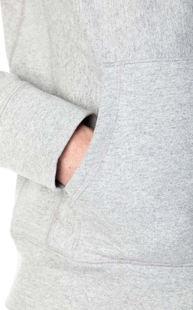3sixteen Heavyweight Zip Hoody Grey - Image 10
